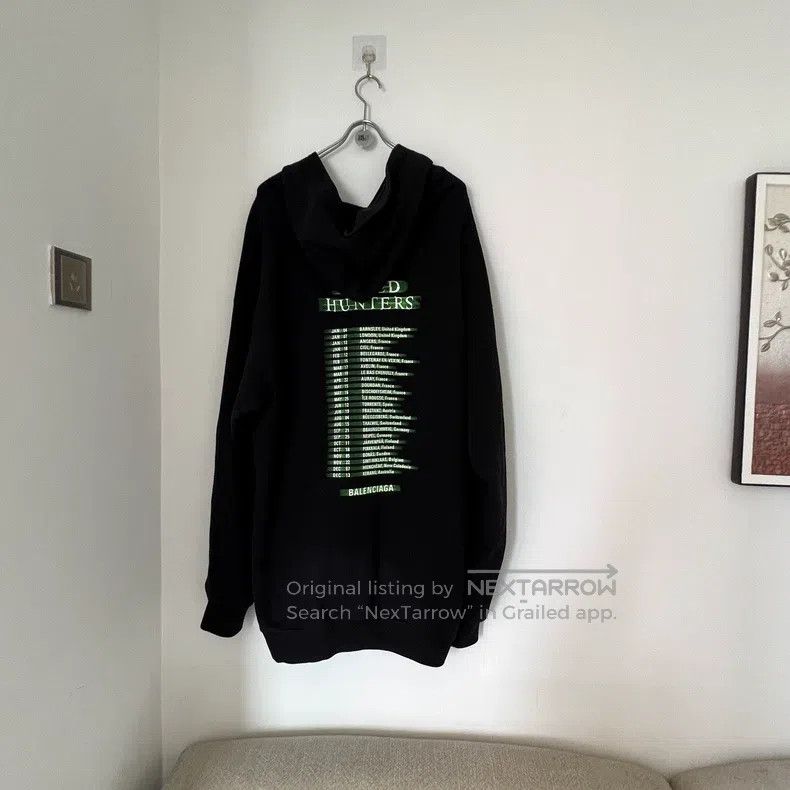 Balenciaga Balenciaga Portrait Band Zip Hoodie Sweatshirt Jacket, Siz Size US M / EU 48-50 / 2 - 2 Thumbnail