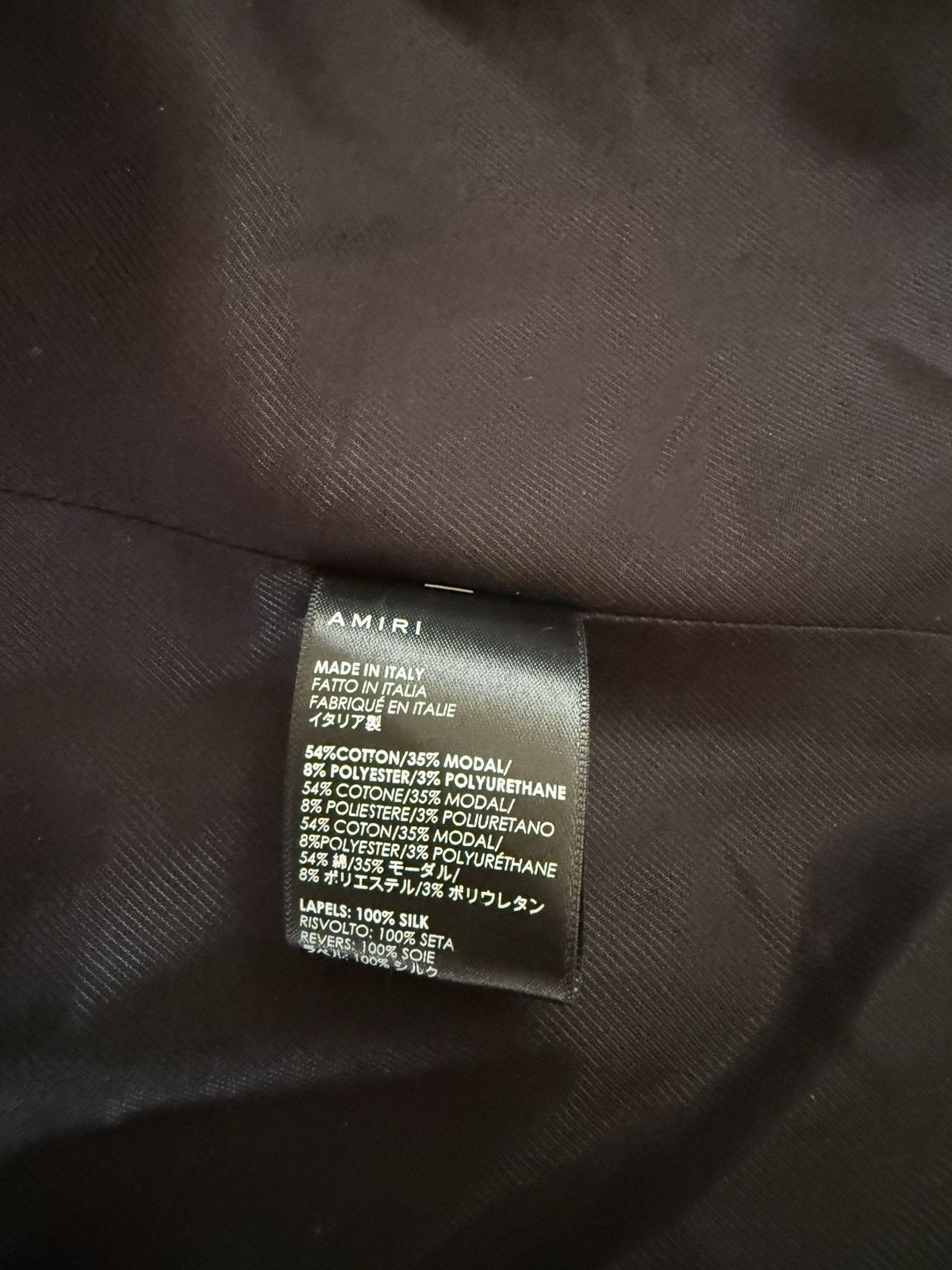 Amiri Amiri Blazer Size 50R - 4 Thumbnail