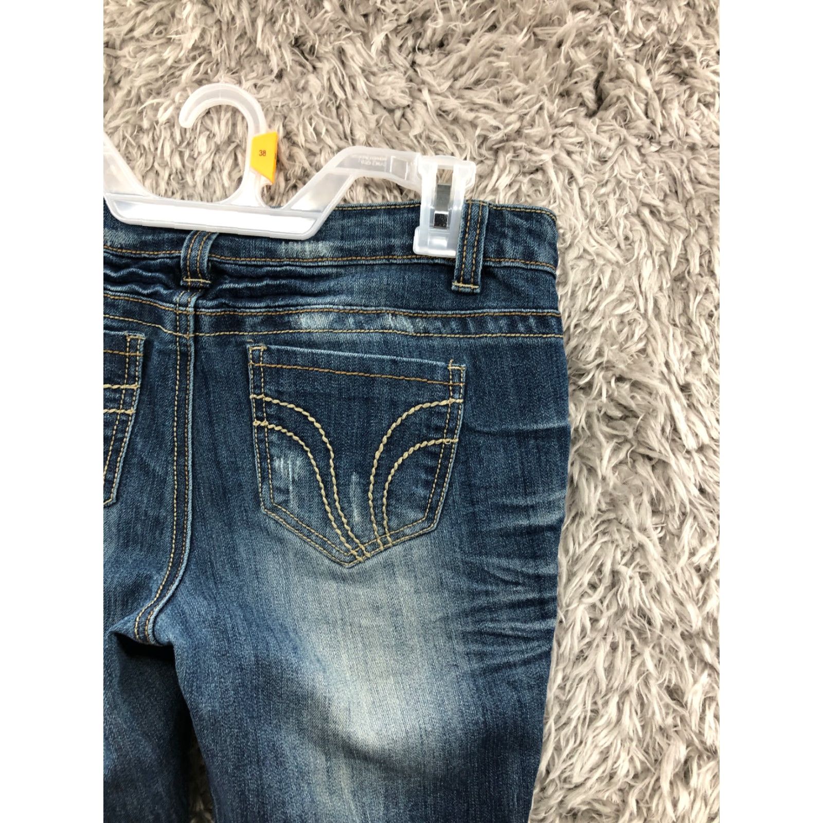 Route 66 Route 66 Skinny Jeans Size 10 Womens Mid Rise Dark Wash Blue Denim Size 32" / US 10 / IT 46 - 6 Thumbnail