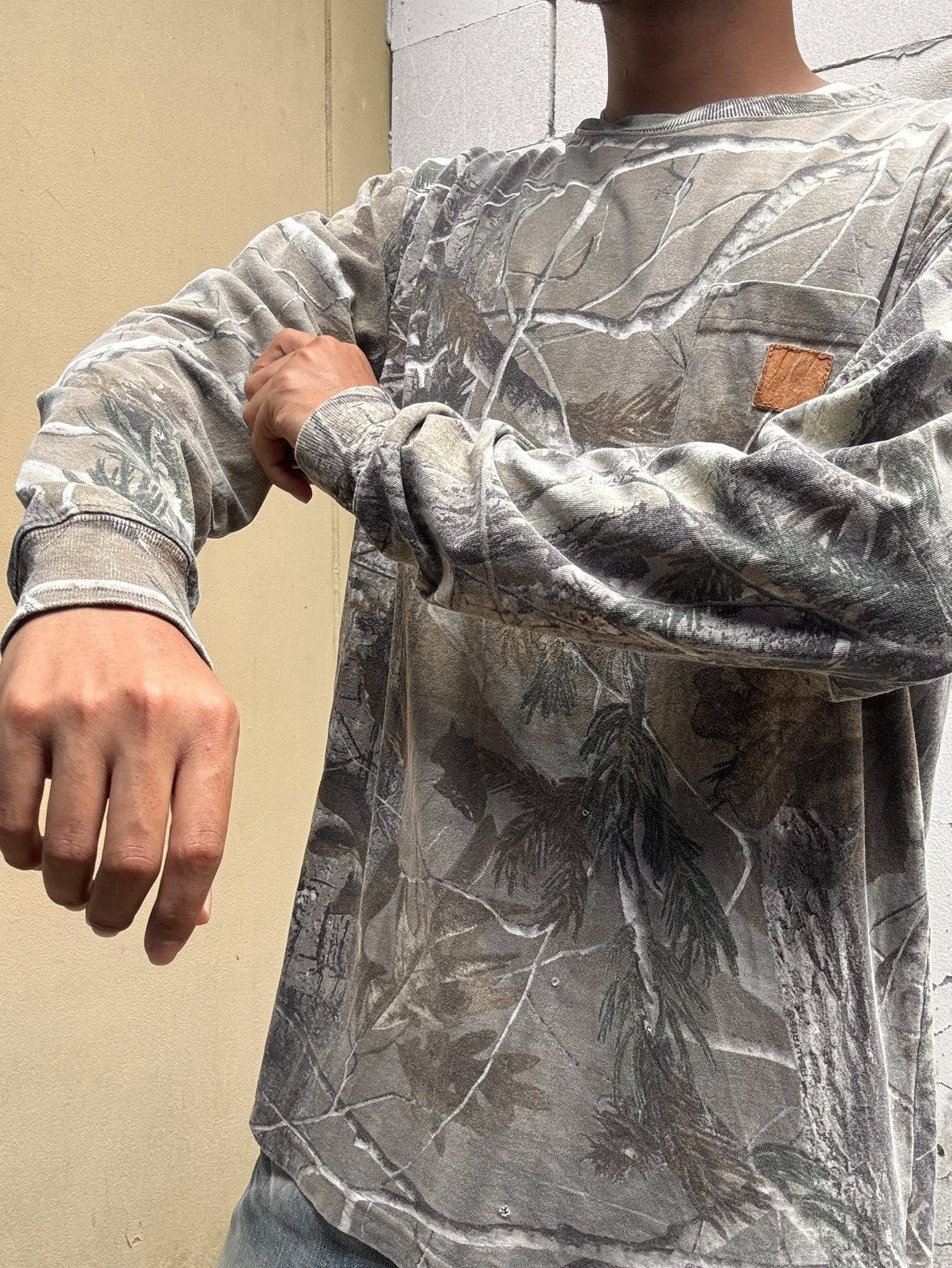 Carhartt Carhartt Realtree Camo Long Sleeve T Shirt Size US L / EU 52-54 / 3 - 6 Thumbnail