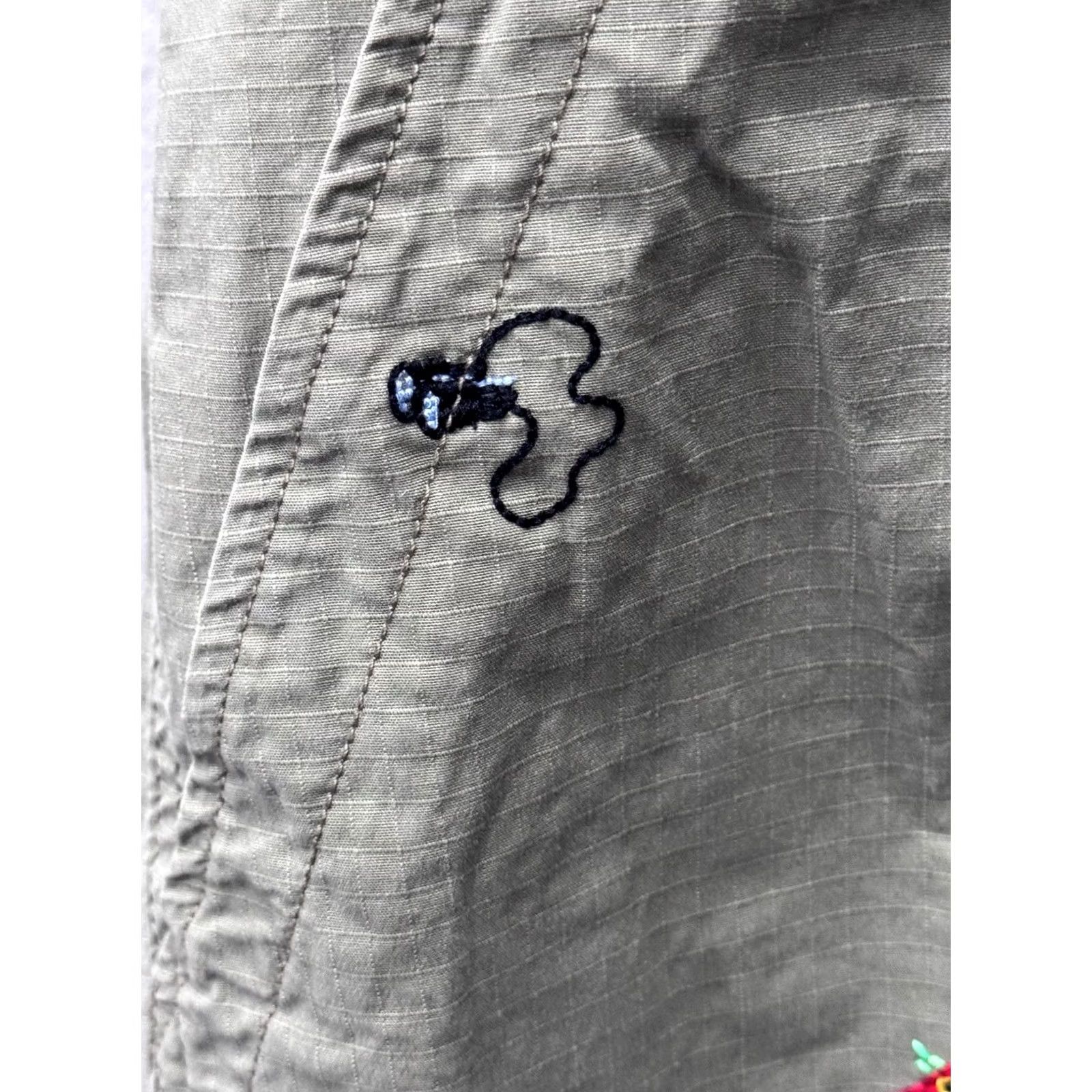 Champion Champion Pants 2XL Drawstring Peace Sign Sun Logo Stitched Rare Multicolor Mens Size US 39 - 7 Thumbnail
