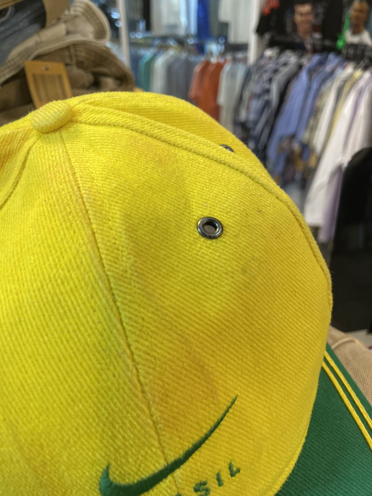 Nike Vintage Brazill Football Cap Size ONE SIZE - 9 Thumbnail