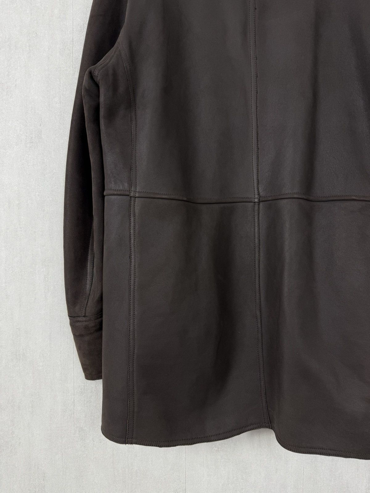 Kiton Kiton Sheepskin Fur Coat Size 56 Size US XL / EU 56 / 4 - 19 Thumbnail