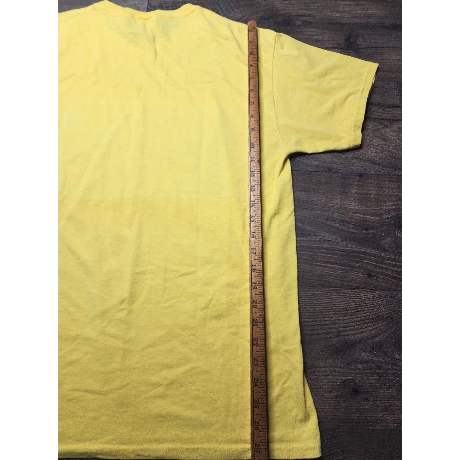 Jerzees VINTAGE JERZEES Mens L Yellow Short Sleeve Graphic Tee Solomon's Castle Florida 90s Souvenir T Shirt Size US L / EU 52-54 / 3 - 2 Thumbnail