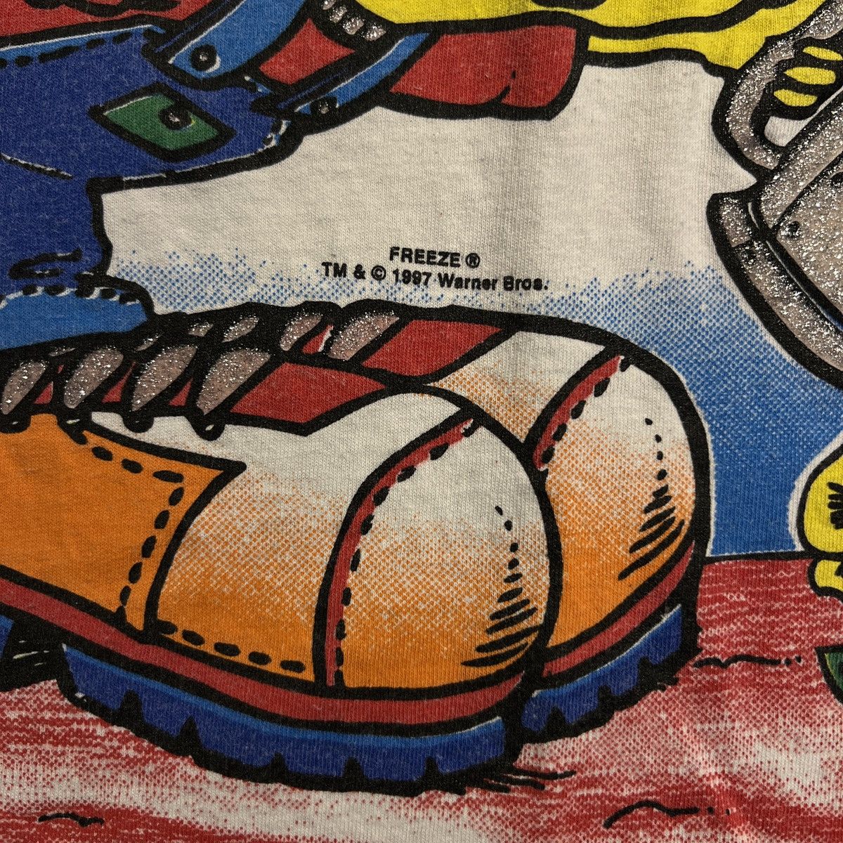 Other Vintage 90s Looney Tunes Tweety AOP T Shirt Size US XL / EU 56 / 4 - 6 Thumbnail