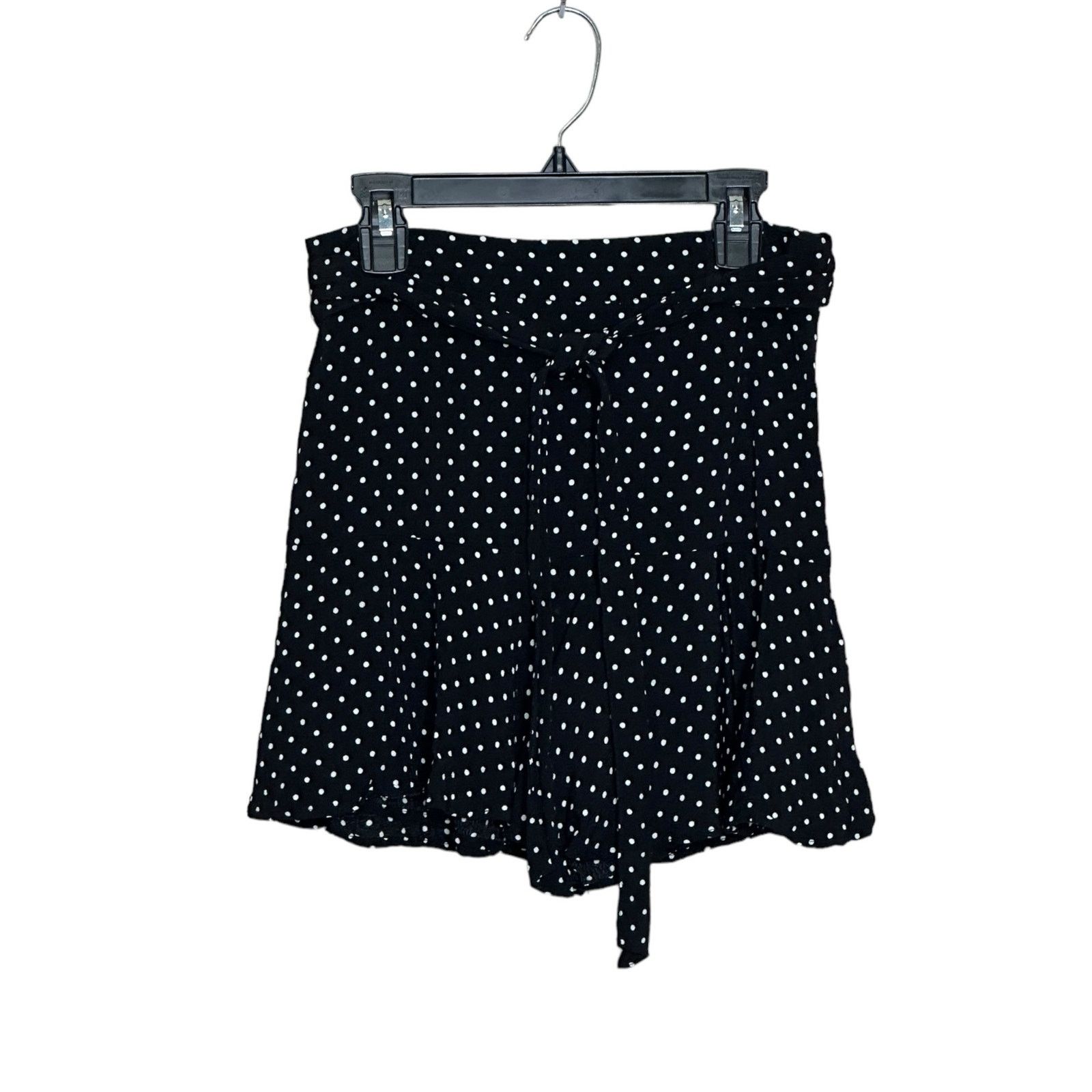 Zara Zara black white polka dots ruffled skort size Small Size 27" / US 4 / IT 40 - 8 Thumbnail