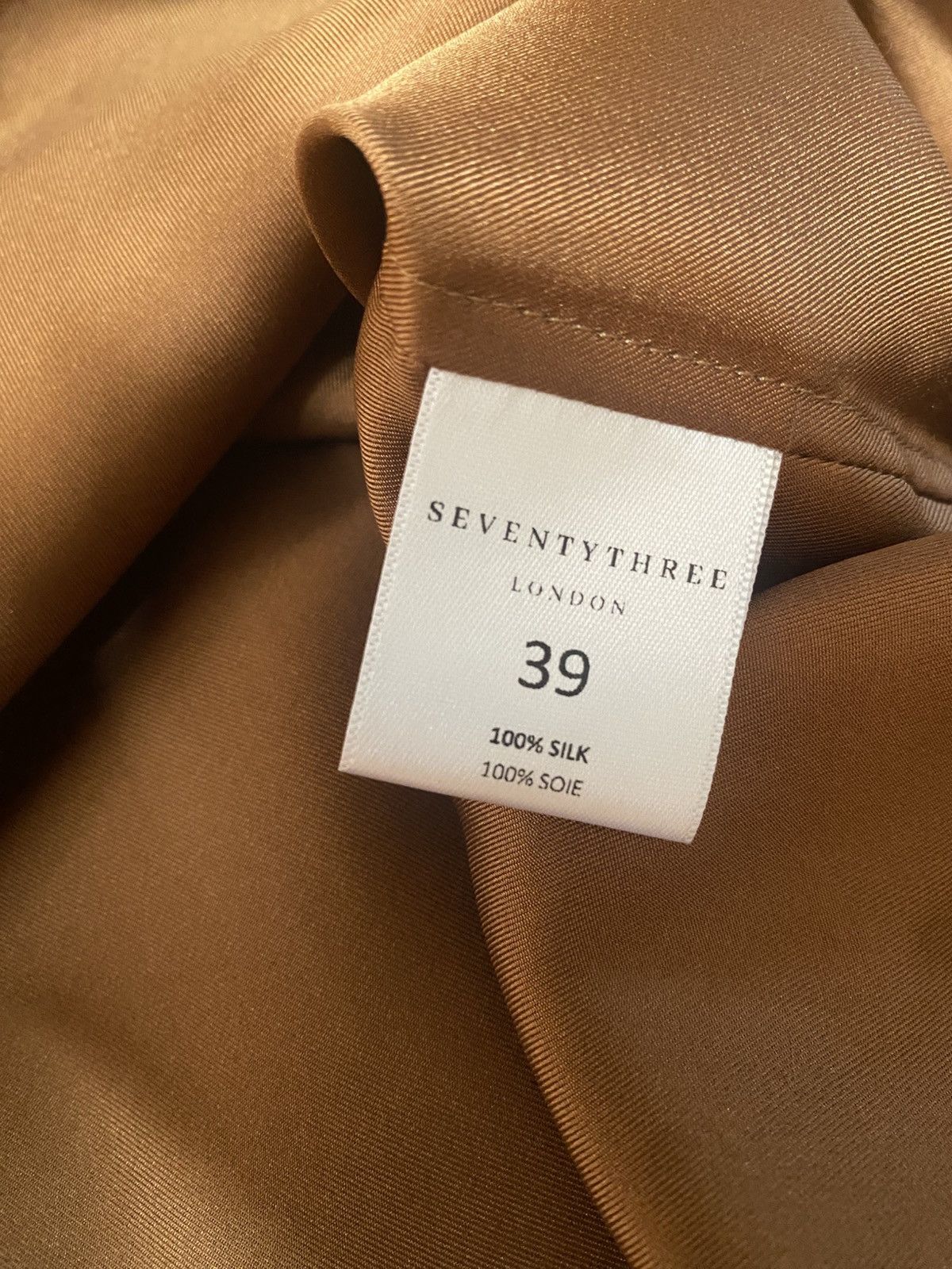 Other Seventythree Silk Shirt Long Sleeve Size S BNWT Size US S / EU 44-46 / 1 - 6 Thumbnail