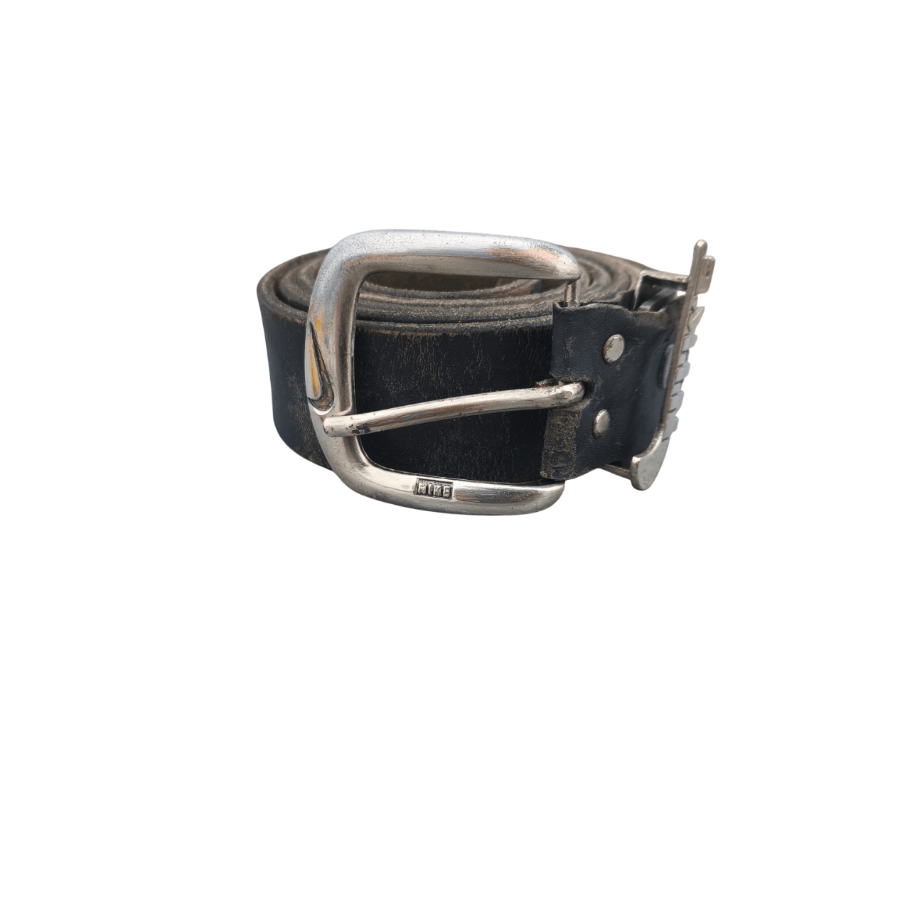 Nike Vintage Nike Leather Belt Buckle Size ONE SIZE - 1 Thumbnail