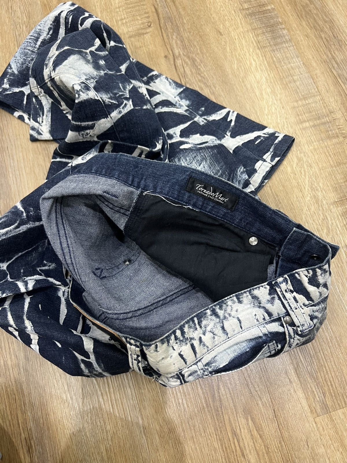 Tornado Mart VINTAGE TORNADO MART FLARE JAPANESE BRAND DENIM Size US 31 - 18 Thumbnail
