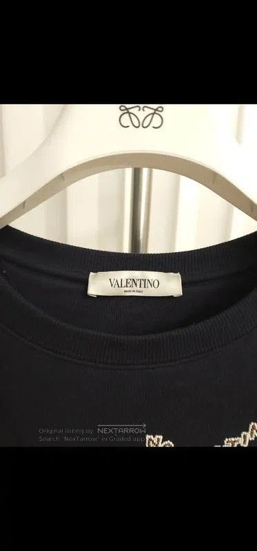 Valentino Valentino Cotton Embroidered Long Sleeve Top . Size L / US 10 / IT 46 - 5 Thumbnail