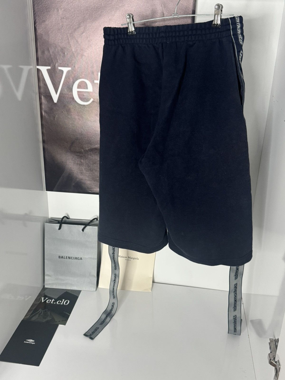 Vetements ✅ Vetements SS2018 Dark Blue Shorts S Size US 32 / EU 48 - 2 Thumbnail