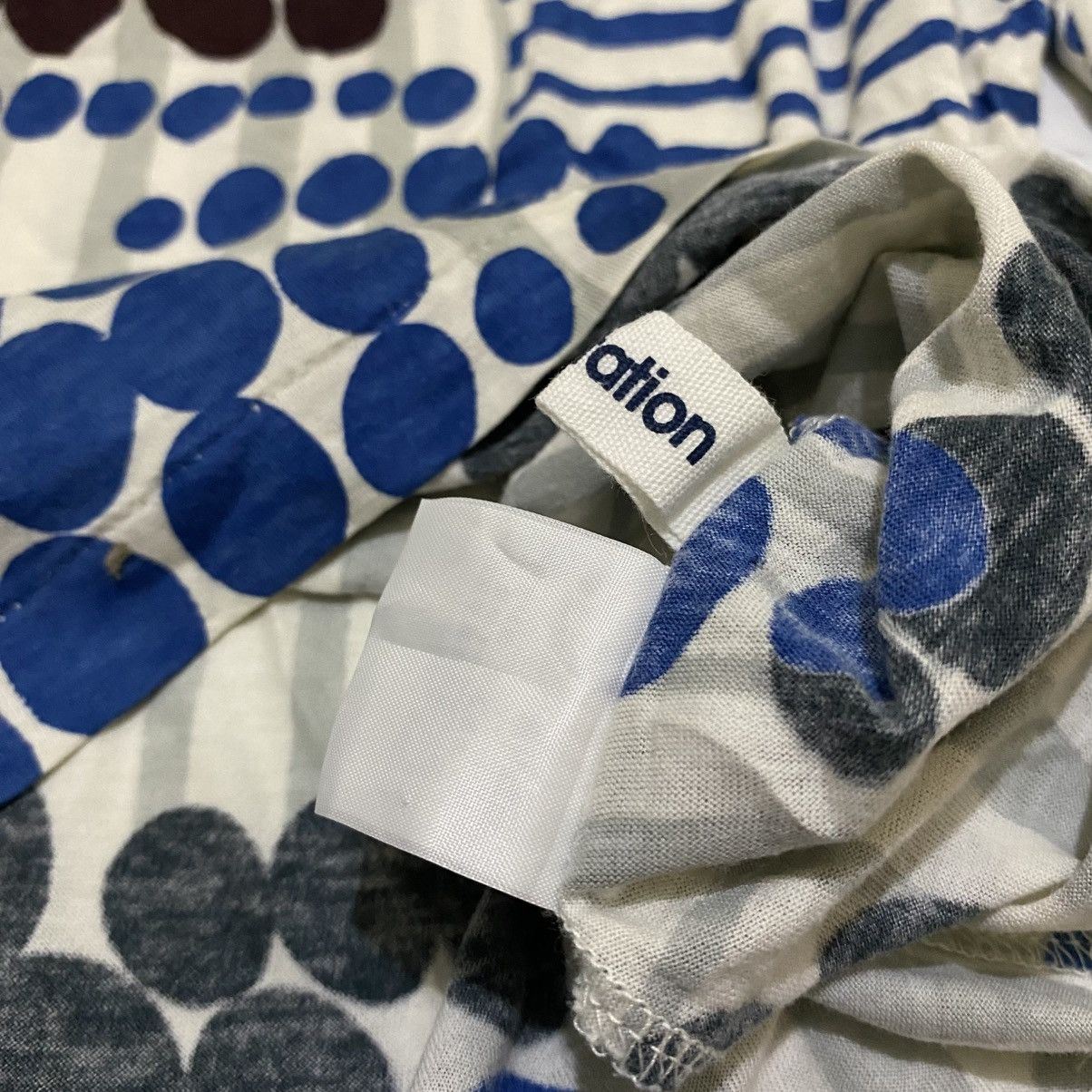 Issey Miyake Plantation by Issey Miyake Dot Printed Blouse Size M / US 6-8 / IT 42-44 - 9 Thumbnail
