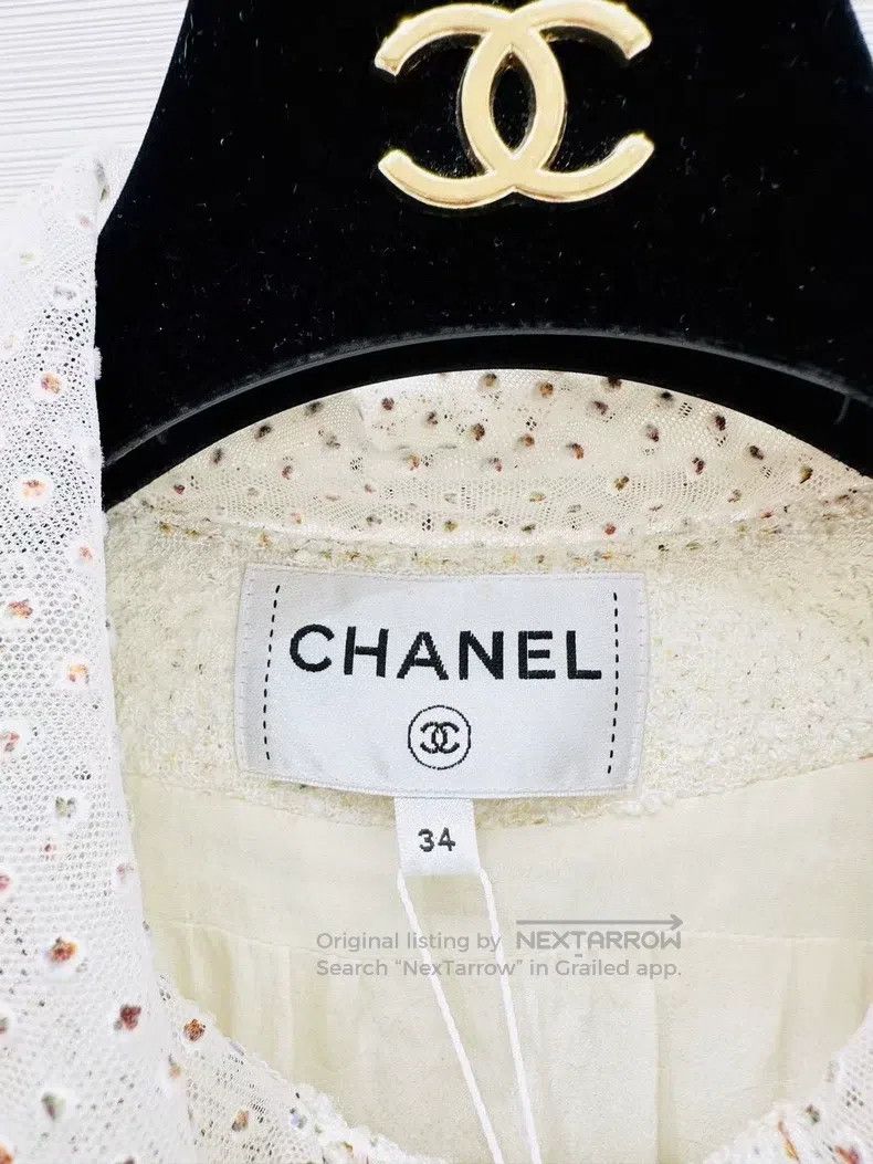 Chanel Chanel Roof series beige dress Size XXS / US 00 / IT 34 - 3 Thumbnail