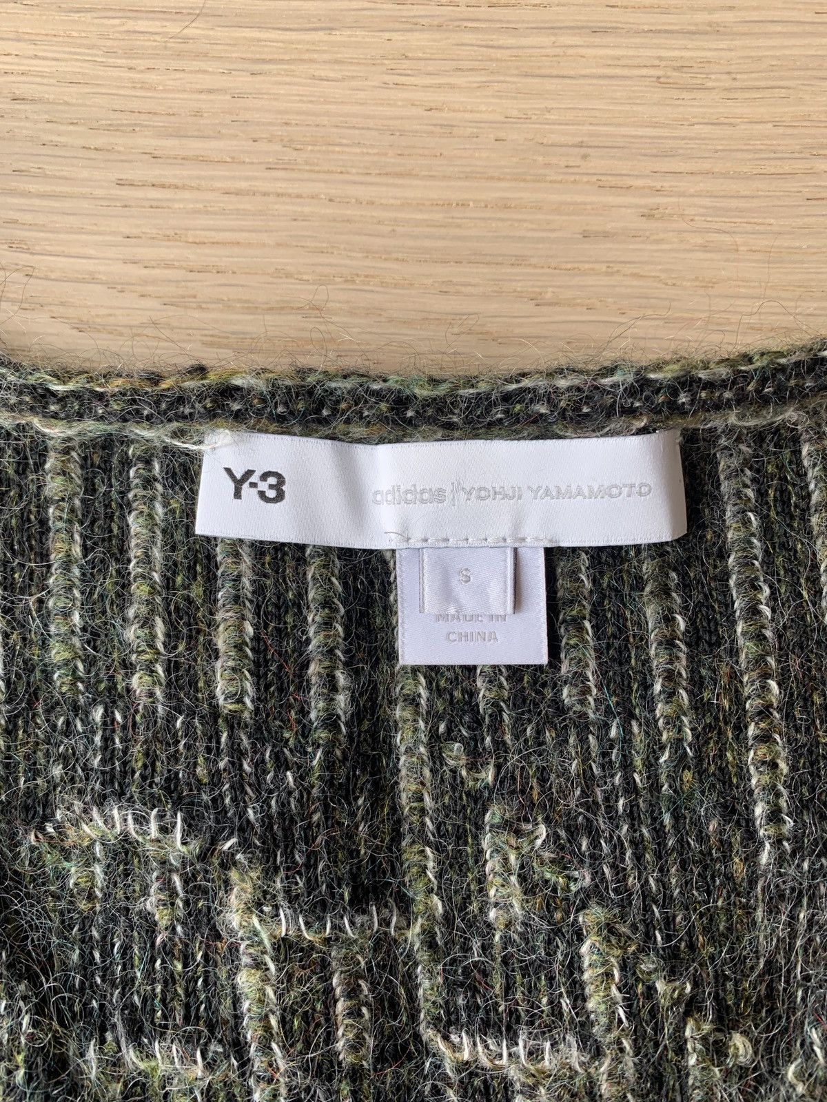 Adidas × Y-3 × Yohji Yamamoto YOHJI Y-3 MOHAIR CAMO VEST Size US L / EU 52-54 / 3 - 3 Thumbnail