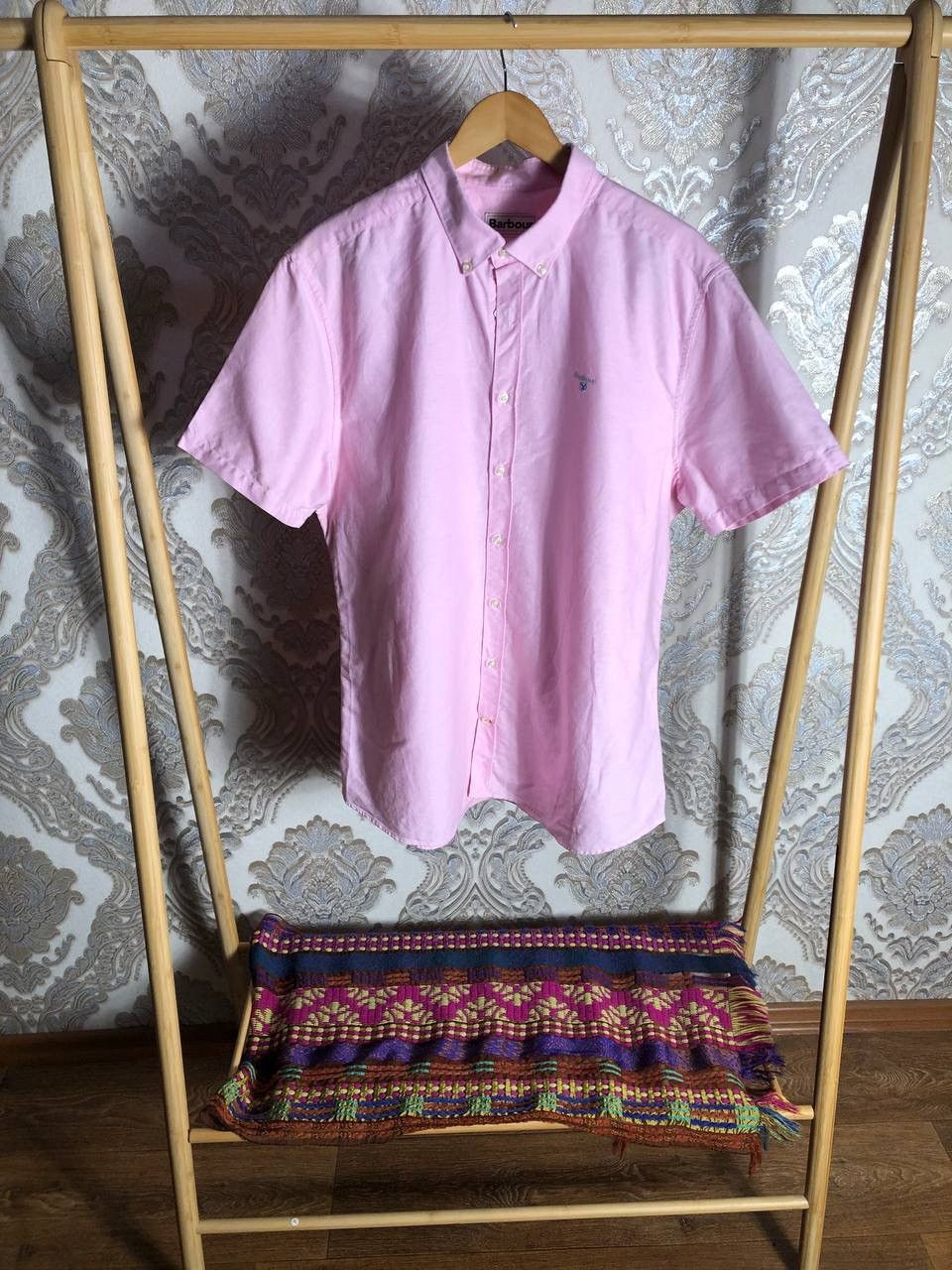 Barbour VINTAGE BARBOUR OXFORD CLASSIC DESIGNER SHIRT CASUAL Y2K 90s Size US XXL / EU 58 / 5 - 1 Thumbnail