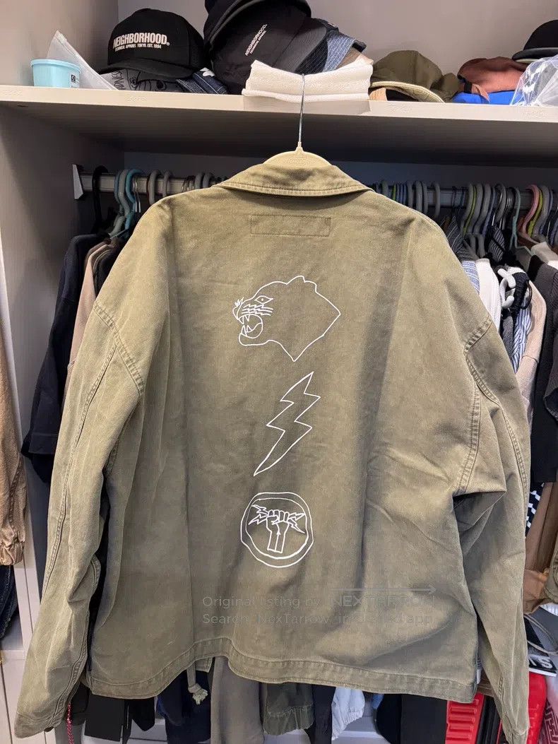 Neighborhood Neighborhood Washed Distressed Jacket Size US XL / EU 56 / 4 - 3 Thumbnail