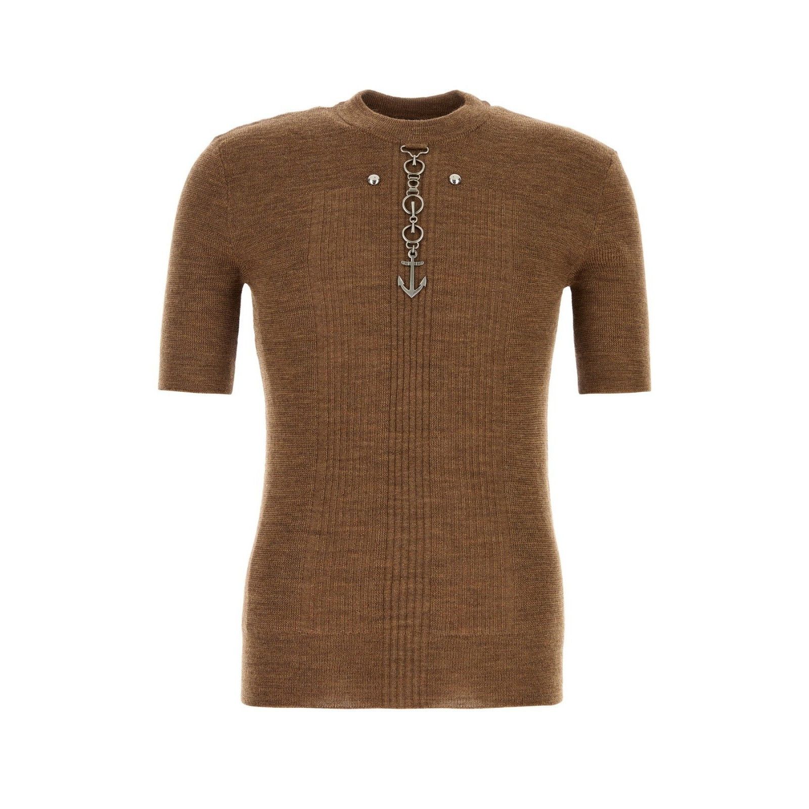 Prada PRADA Caramel Wool Sweater New And Authentic (Men's size:50; Size US M / EU 48-50 / 2 - 1 Thumbnail
