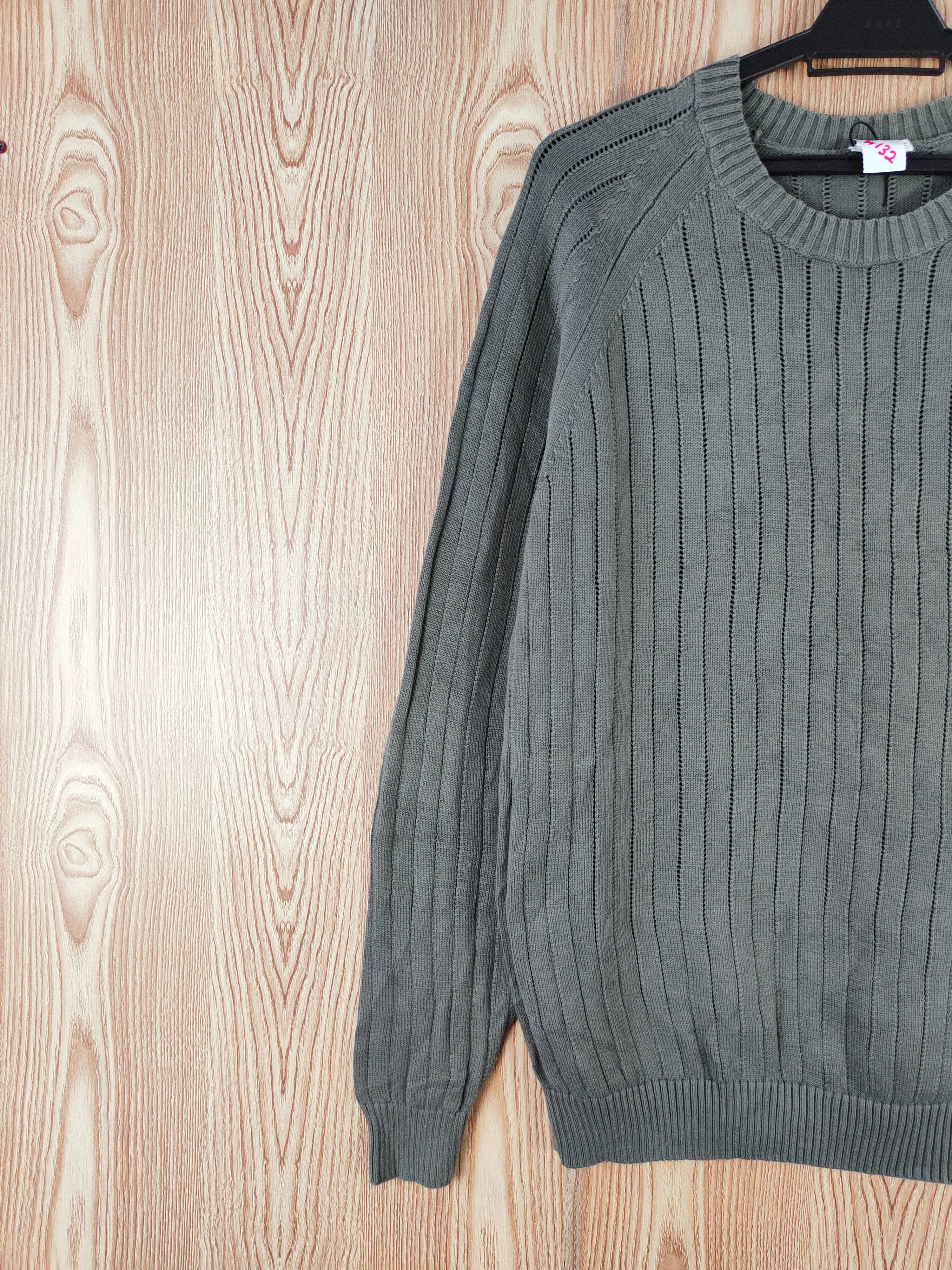 Japanese Brand Uniqlo X Undercover Dark Green Knitwear Sweatshirts #W132 Size US L / EU 52-54 / 3 - 3 Thumbnail
