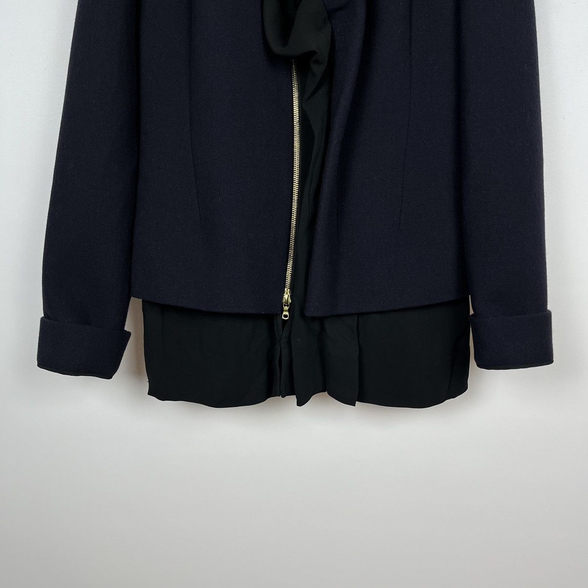 Marni Luxury Marni Navy & Black wool coat Size M / US 6-8 / IT 42-44 - 6 Thumbnail
