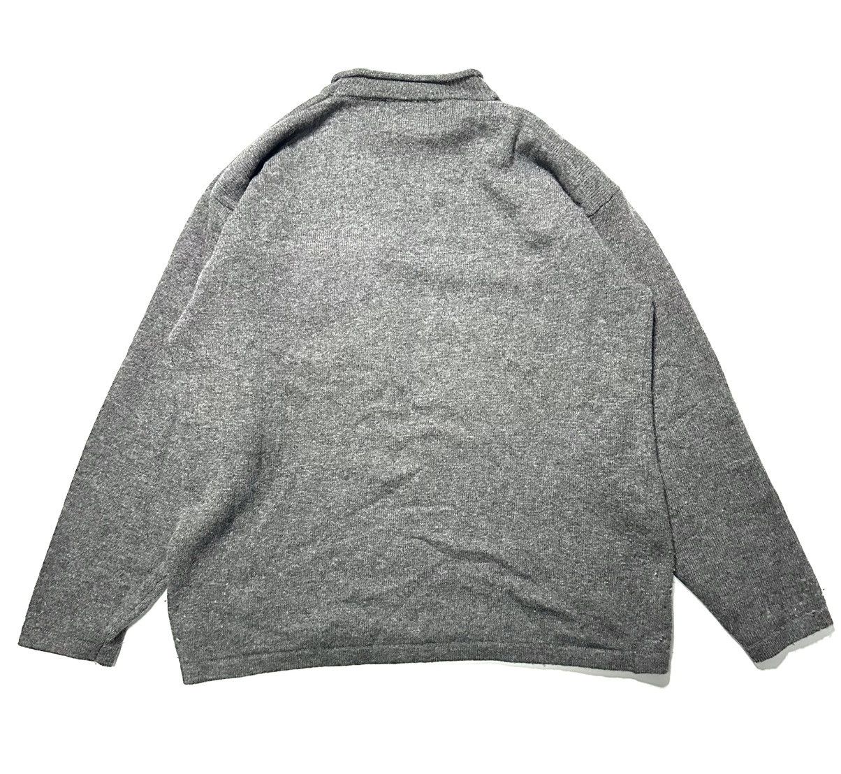 DKNY 90s DKNY Roll Neck Knit Sweater 3D Pocket Lambswool Pullover Size US XL / EU 56 / 4 - 3 Thumbnail