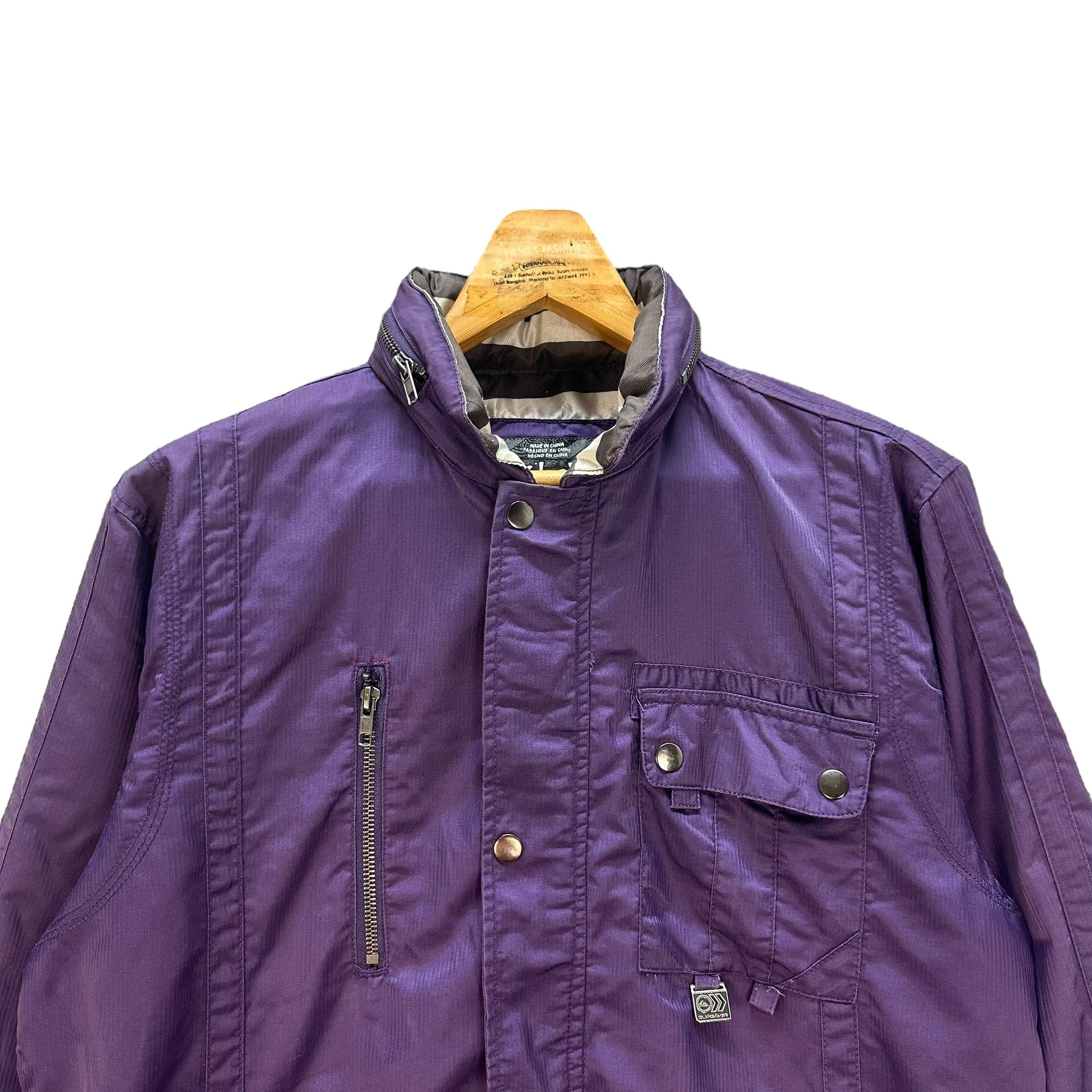 Quiksilver QUIKSILVER HOODED PURPLE JACKET #8733-023 Size US L / EU 52-54 / 3 - 2 Thumbnail