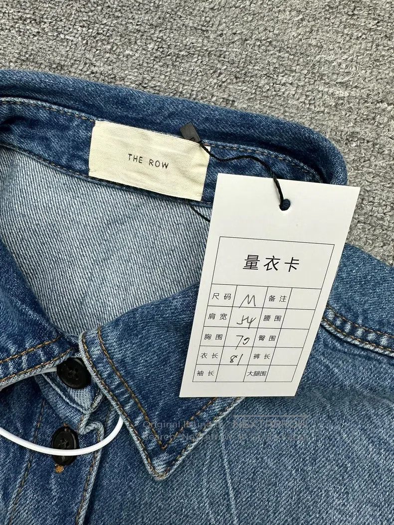 The Row The row Classic Denim Shirt Size M / US 6-8 / IT 42-44 - 3 Thumbnail