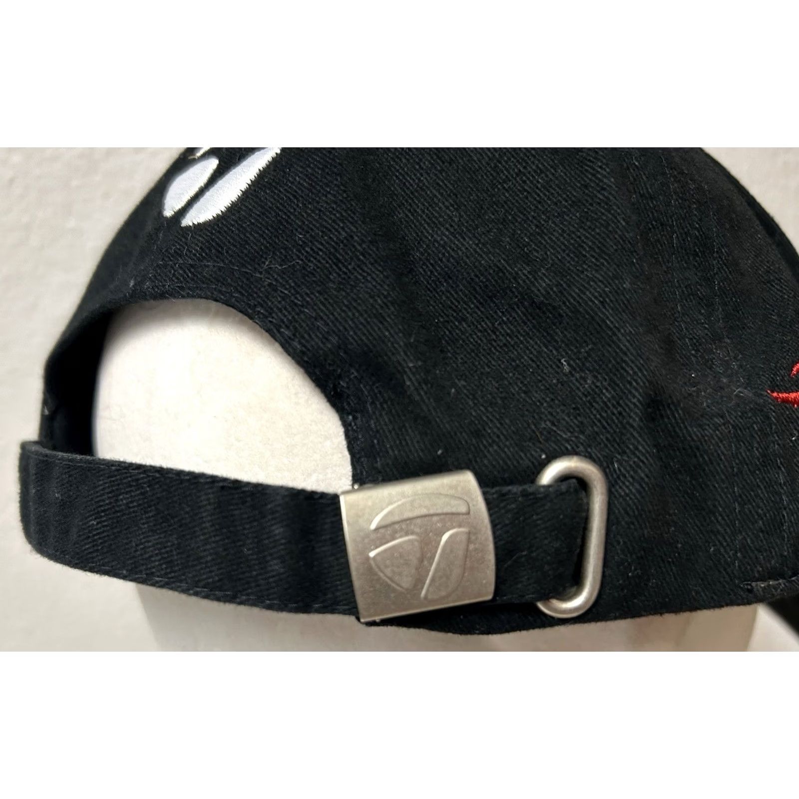 TaylorMade VINTAGE TaylorMade Burner Adjustable Hat Cap Black/Red Embroidered Mens One Size Baseball Cap Adjustable Hat Size ONE SIZE - 6 Thumbnail