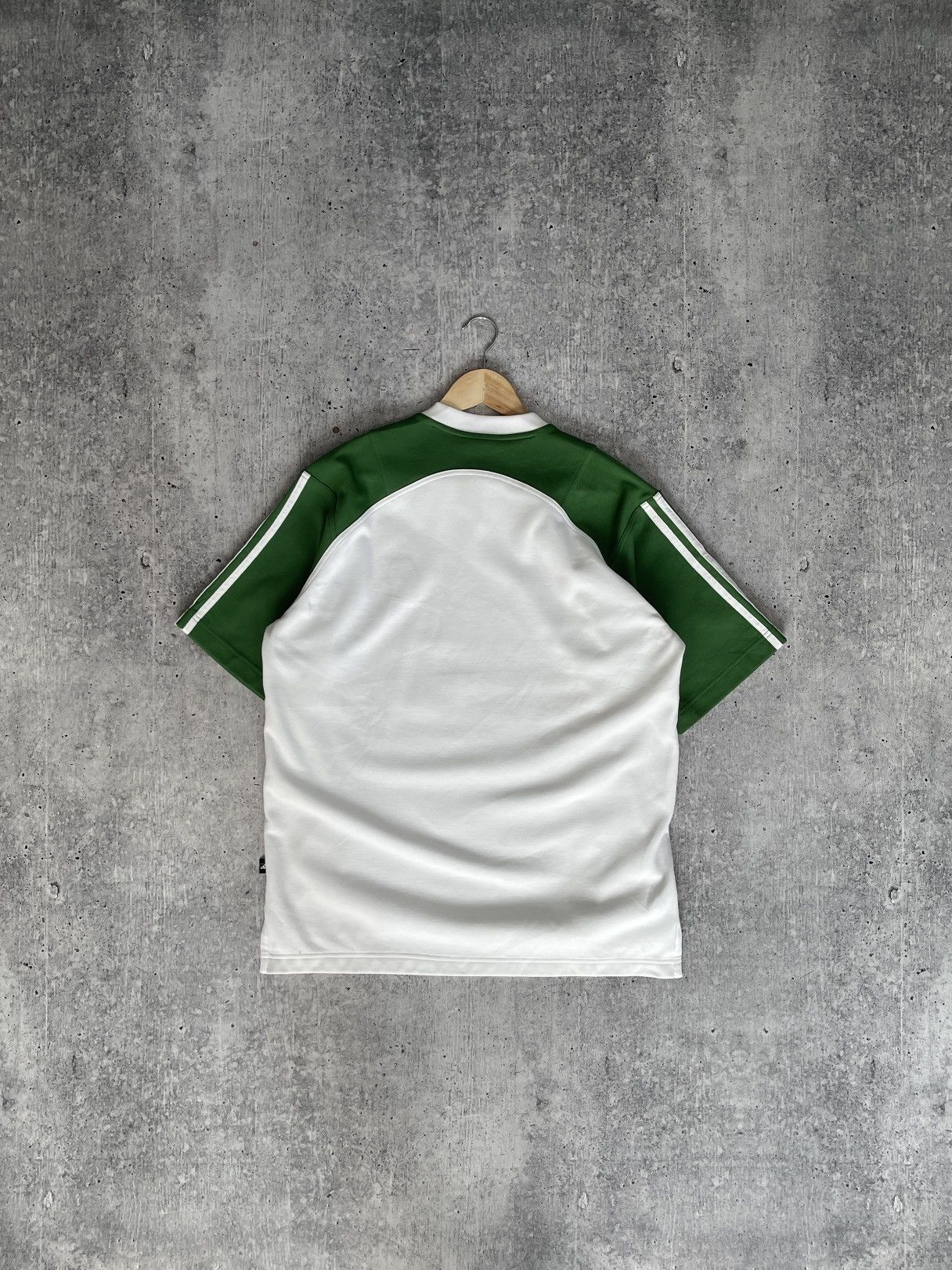 Adidas × Vintage Vintage 90s Polyester Adidas Equipment T-Shirt Size US M / EU 48-50 / 2 - 5 Thumbnail