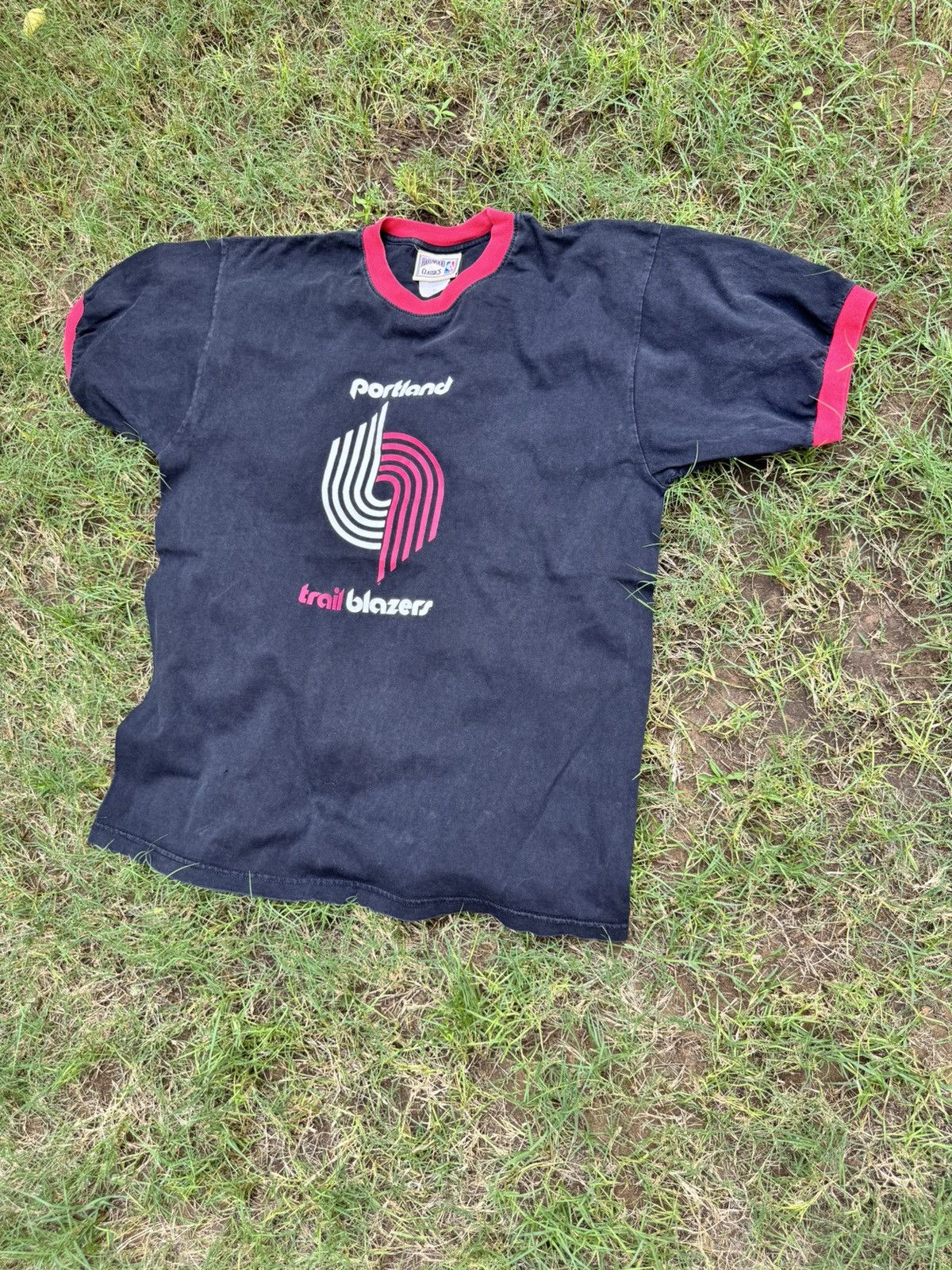 Vintage Vintage 1980's Portland Trailblazers T-shirt - Trench Size US XL / EU 56 / 4 - 2 Thumbnail