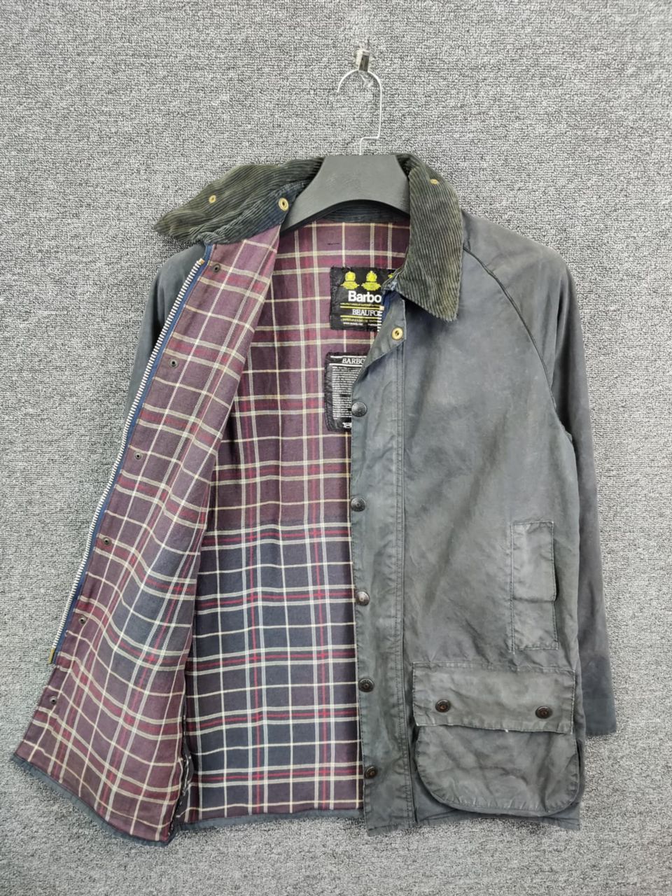 Barbour Vintage 90s Barbour Beaufort Waxed Jacket Size US M / EU 48-50 / 2 - 3 Thumbnail