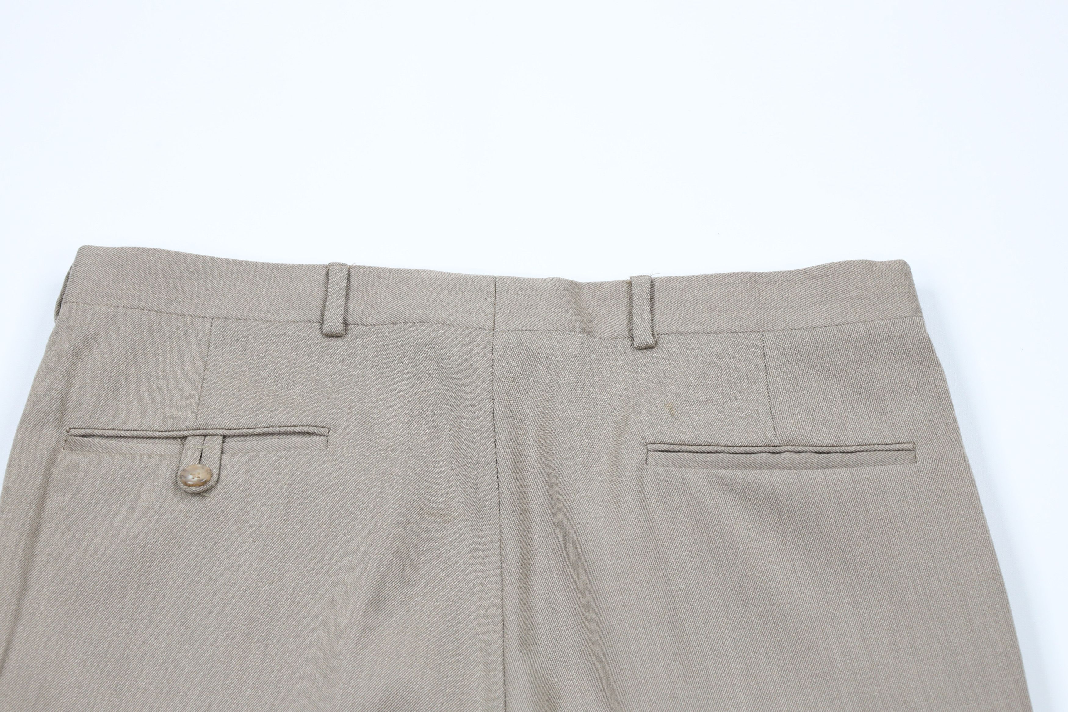 Vintage Vintage 70s Streetwear Cuffed Wide Leg Chino Pants USA Size US 34 / EU 50 - 10 Thumbnail