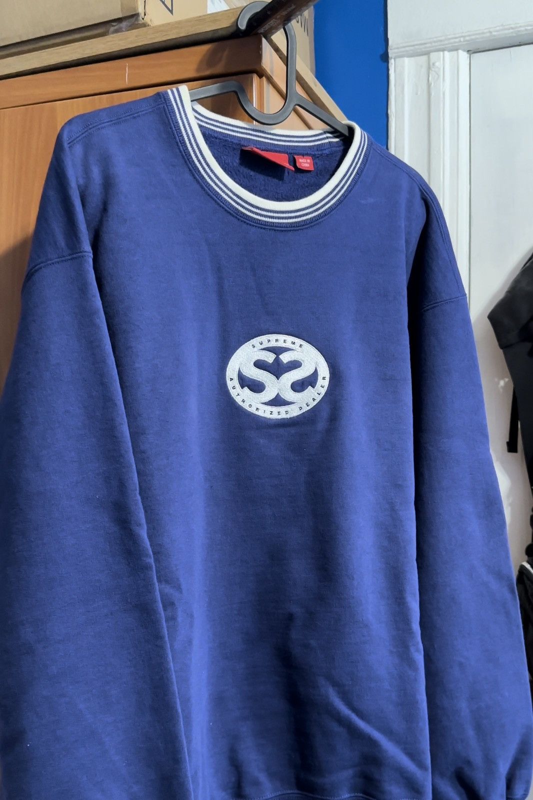 Supreme Supreme Double S Crewneck Sweater Size US L / EU 52-54 / 3 - 2 Thumbnail