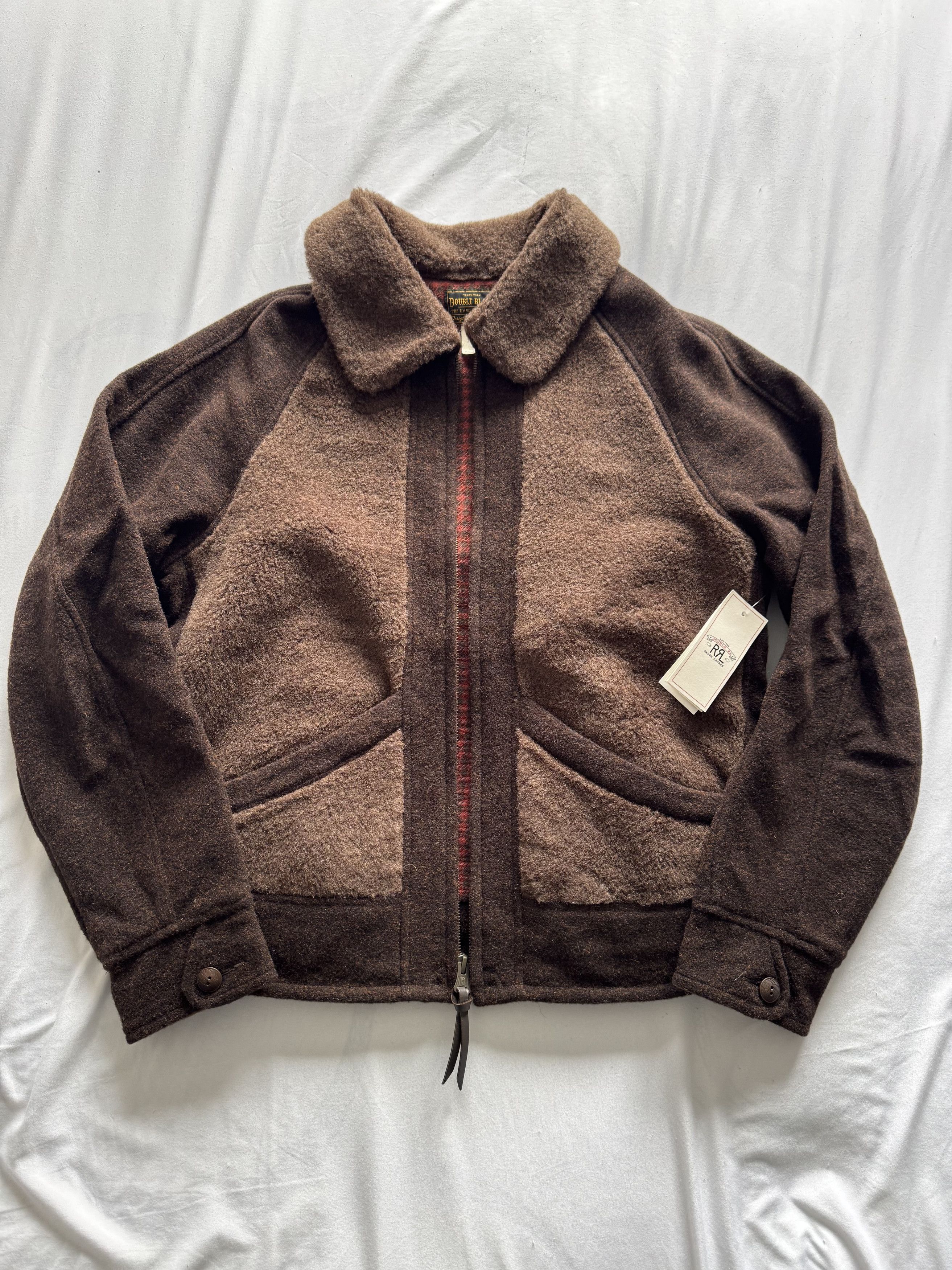 RRL Ralph Lauren RRL Wool Blend Fleece Jacket Brand New Size S Size US S / EU 44-46 / 1 - 1 Thumbnail