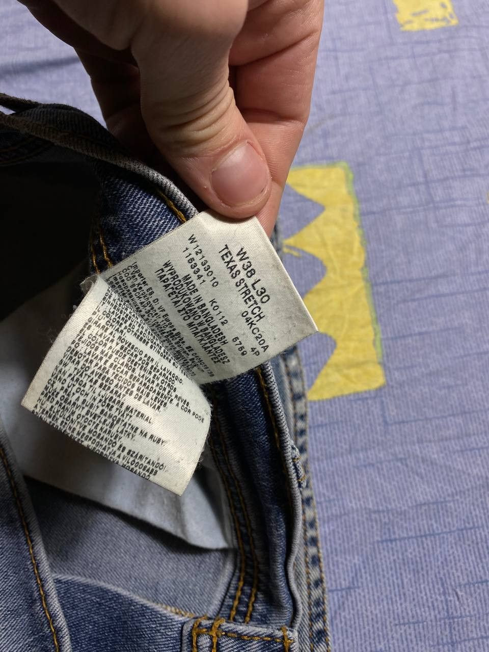 Wrangler Vintage Wrangler Jeans Faded Denim 90s Size US 38 / EU 54 - 14 Thumbnail