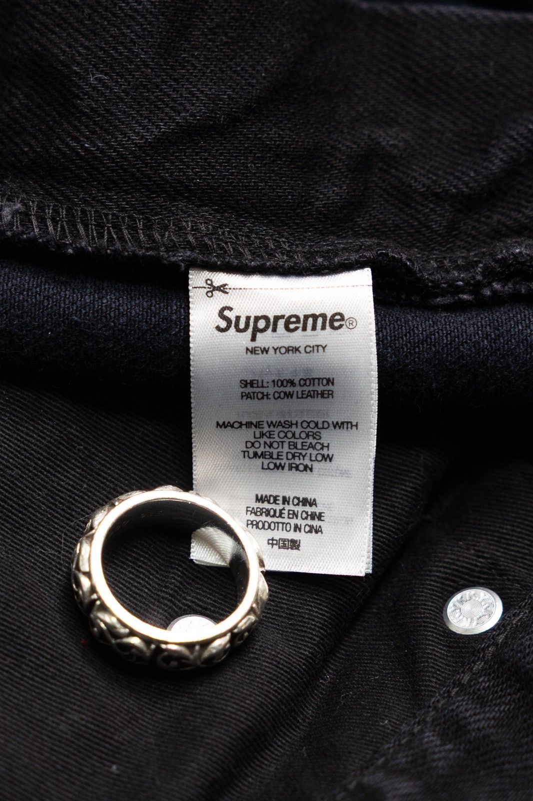 Supreme Supreme Shibori Loose Fit Denim Size US 32 / EU 48 - 6 Thumbnail