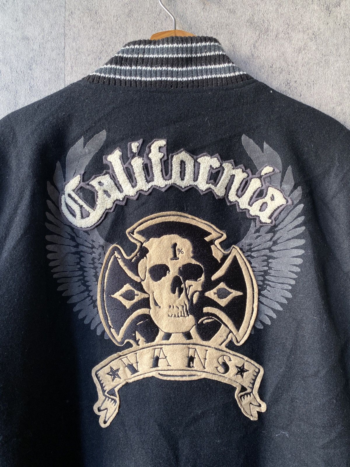 Japanese Brand × Santa Cruz Skateboards × Vans Y2K Vans Japan Skateboards Classic Varsity Jacket Size US L / EU 52-54 / 3 - 13 Thumbnail