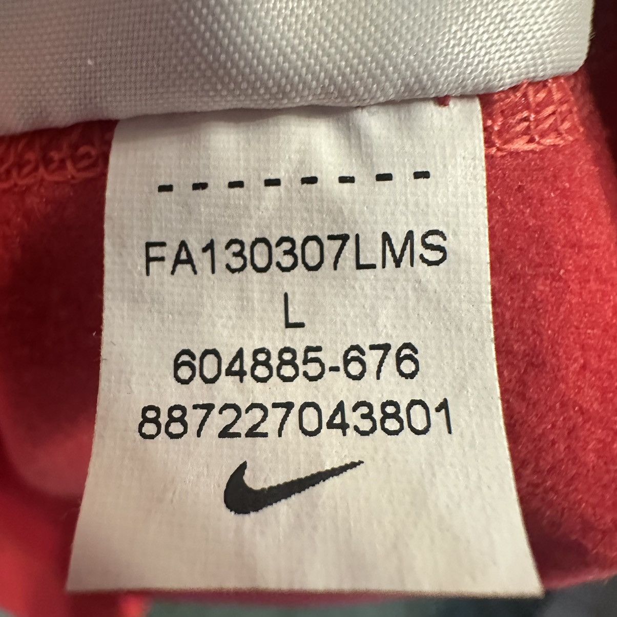 Nike Nike Pro Fire Red 1/4 Zip Women’s Pullover Size L / US 10 / IT 46 - 5 Thumbnail