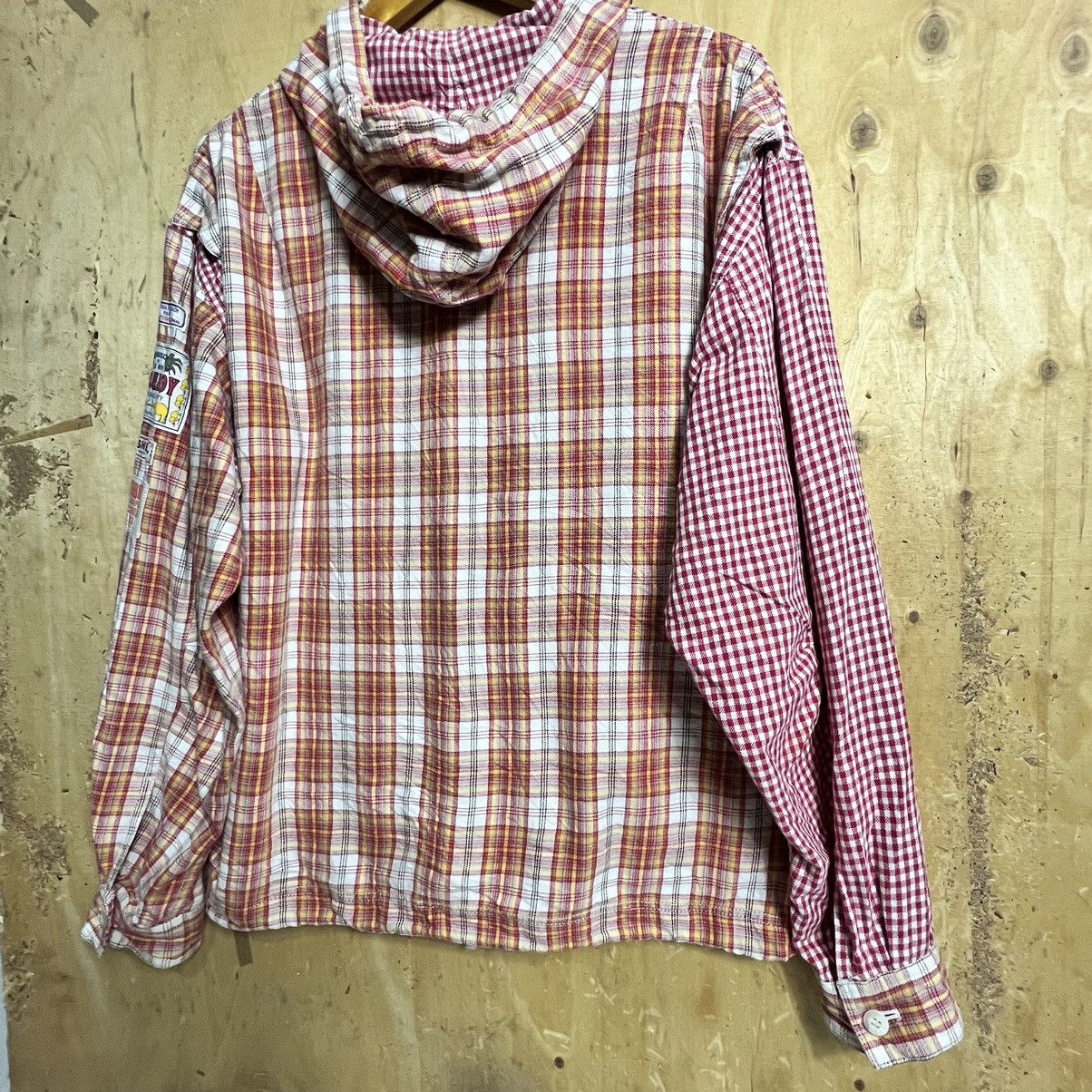 Japanese Brand × Vintage Posh Boy Patchwork Hoddie zipper Design Size US L / EU 52-54 / 3 - 8 Thumbnail