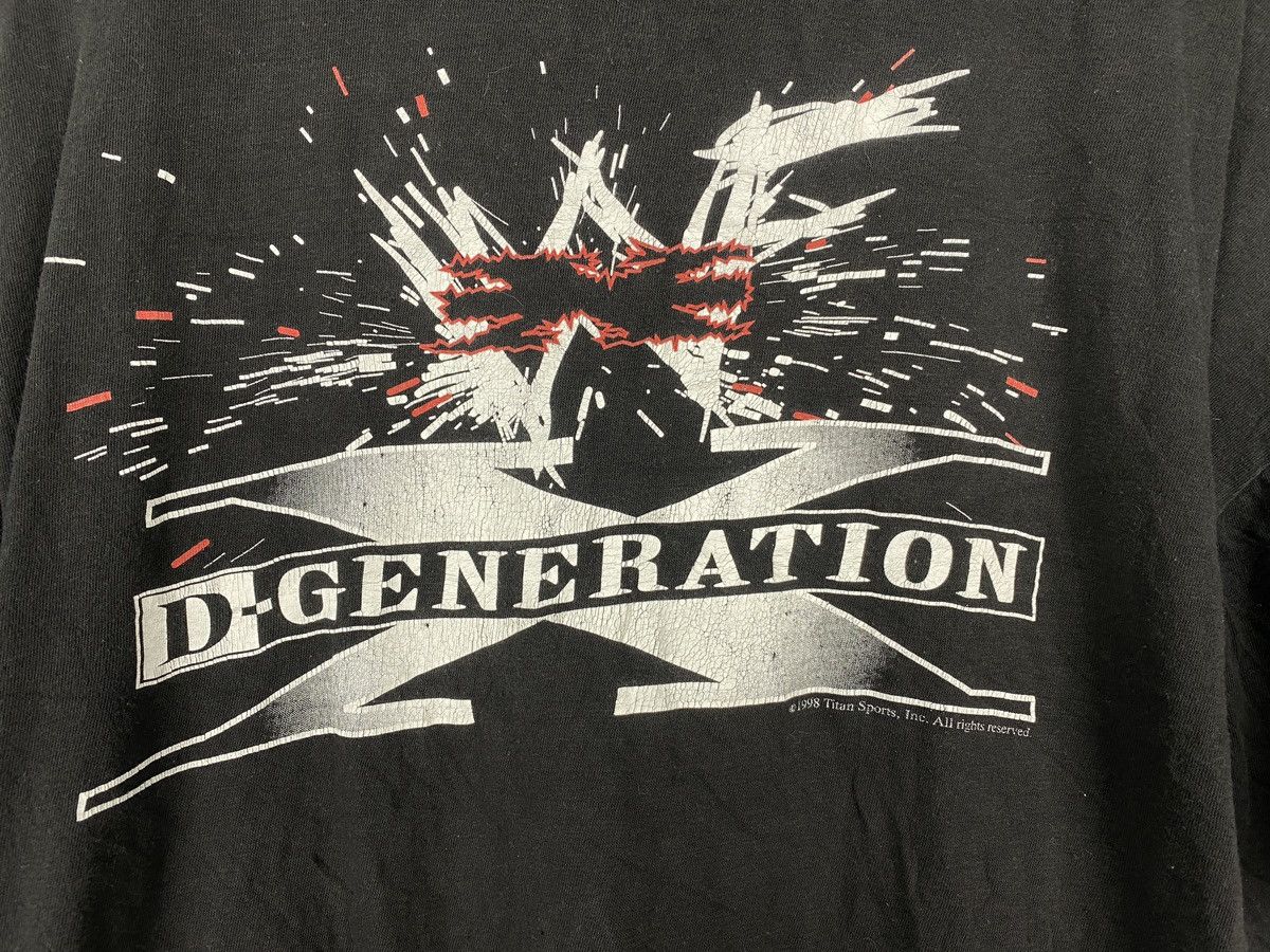 Vintage × WWE Men’s DX D-Generation T-Shirt Wrestling 1998 Vintage HBK Size US XL / EU 56 / 4 - 3 Thumbnail