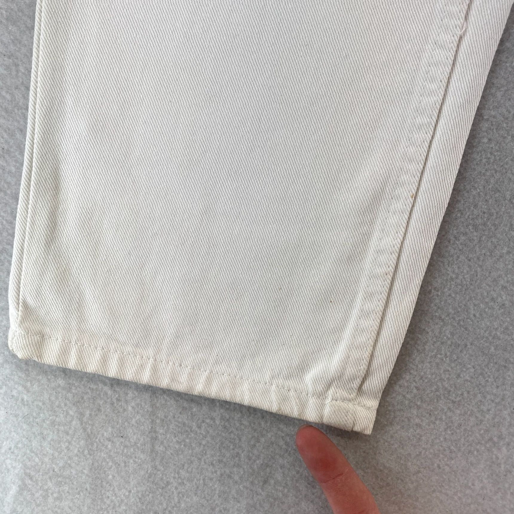 Jordache VINTAGE Jordache Jeans Mens 32x34 Easy Fit Tapered Leg White Denim Western Y2K Size US 32 / EU 48 - 5 Thumbnail
