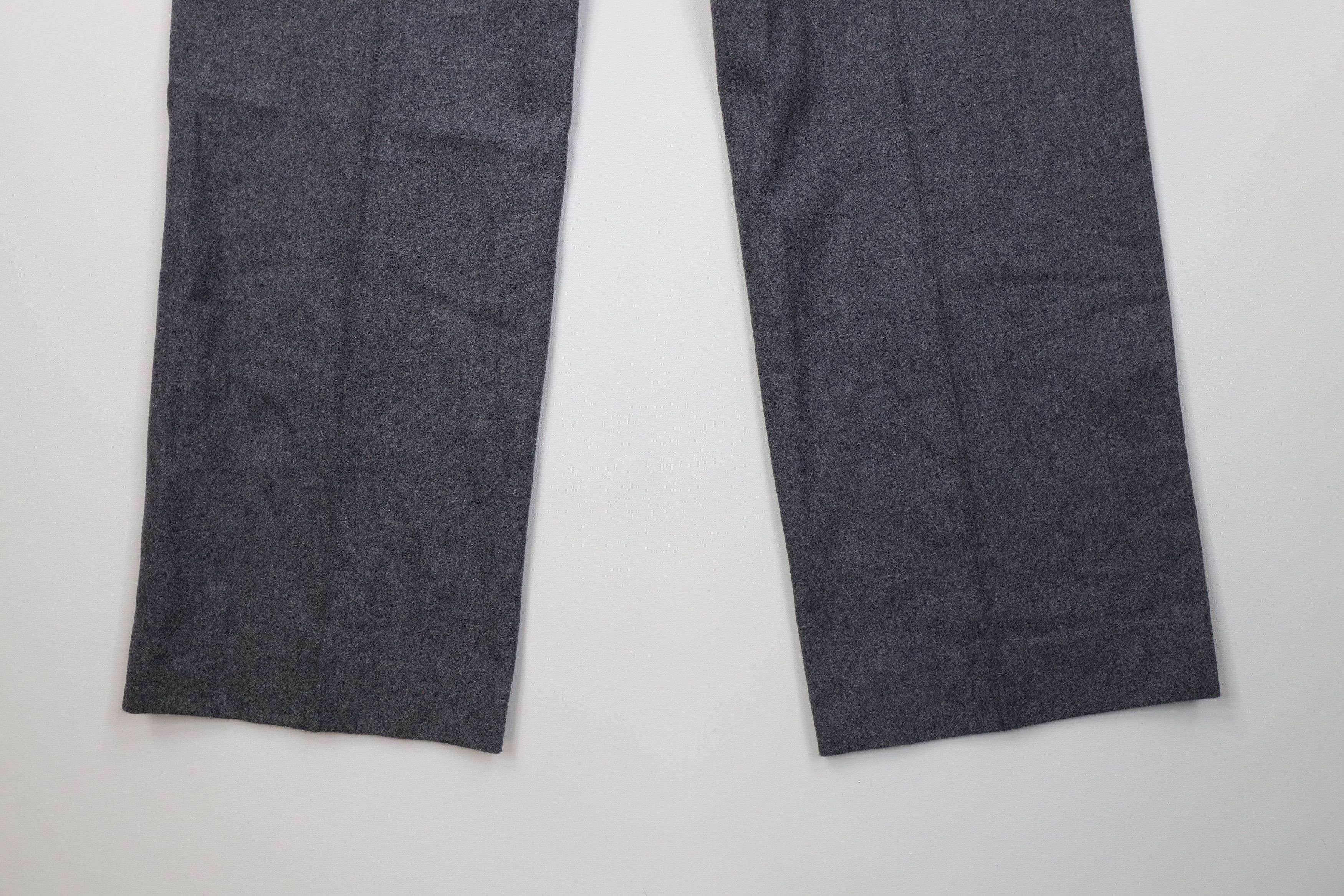 Vintage Vintage 70s Streetwear Wool Blend Knit Wide Leg Chino Pants Size US 38 / EU 54 - 11 Thumbnail
