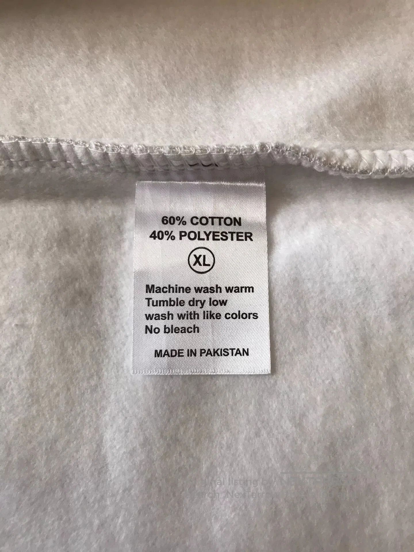 Ben Davis Ben Davis Gray White Hooded Pullover. Size US XL / EU 56 / 4 - 9 Thumbnail