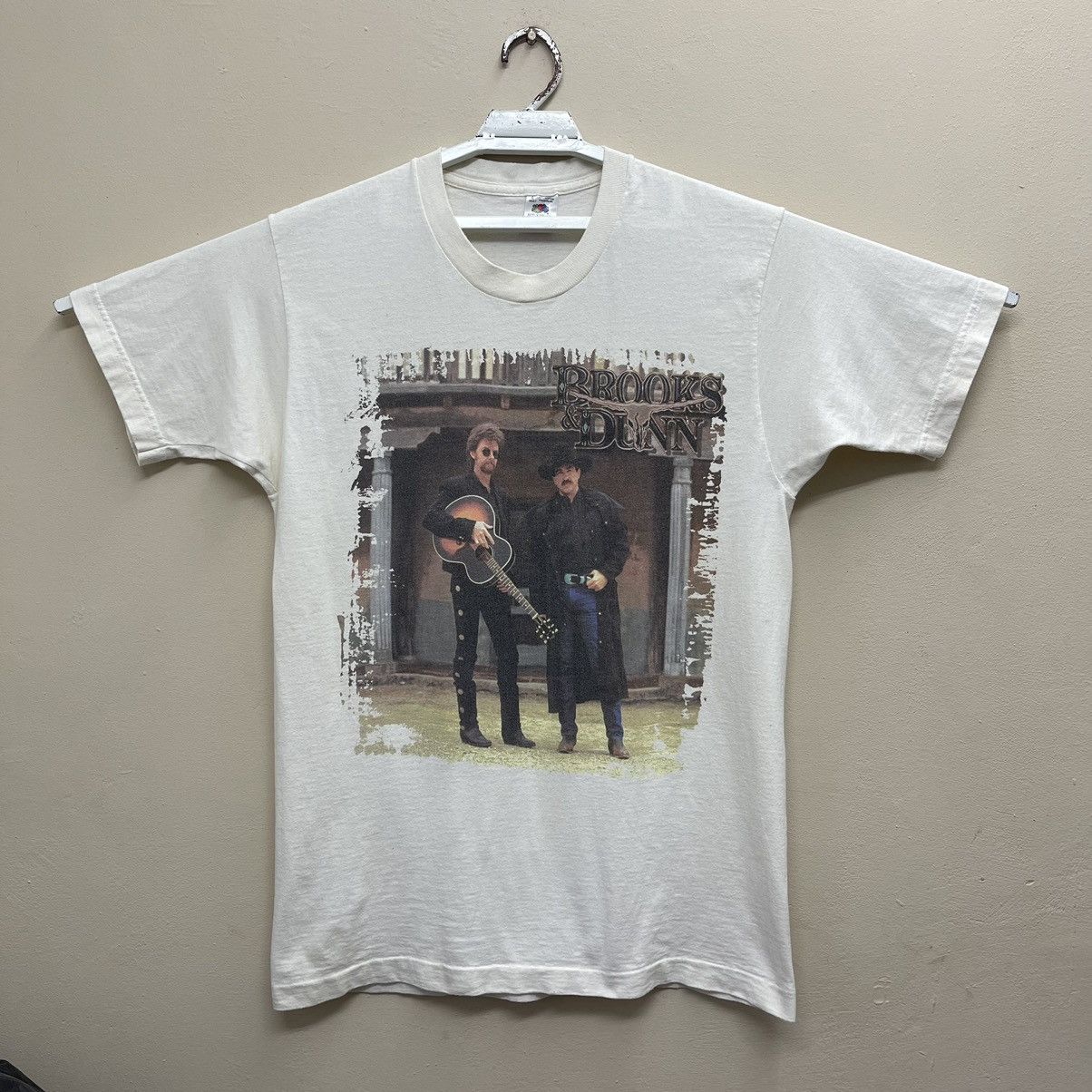 Vintage 90s Brooks Dunn Country Band T-Shirt Large