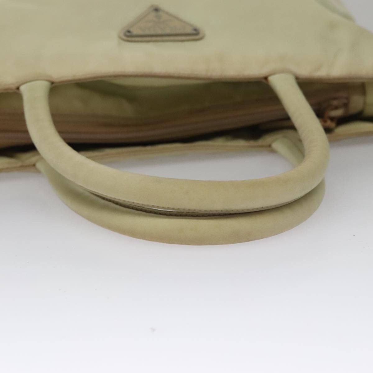 Prada PRADA Hand Bag Nylon Beige Size ONE SIZE - 7 Thumbnail
