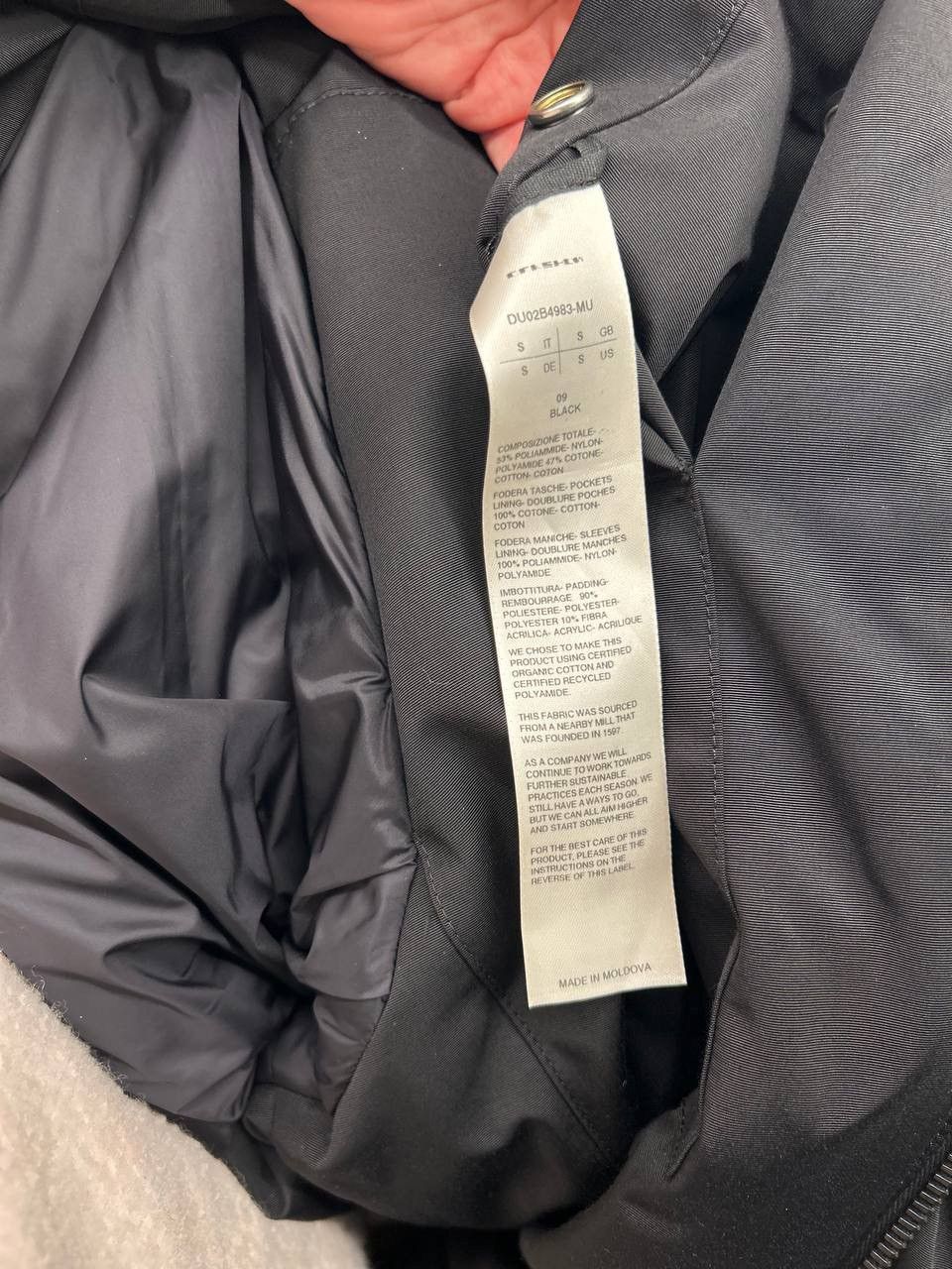 Rick Owens Drkshdw Rick Owens DRKSHDW Oversized Padded Coat Black Size US S / EU 44-46 / 1 - 8 Thumbnail