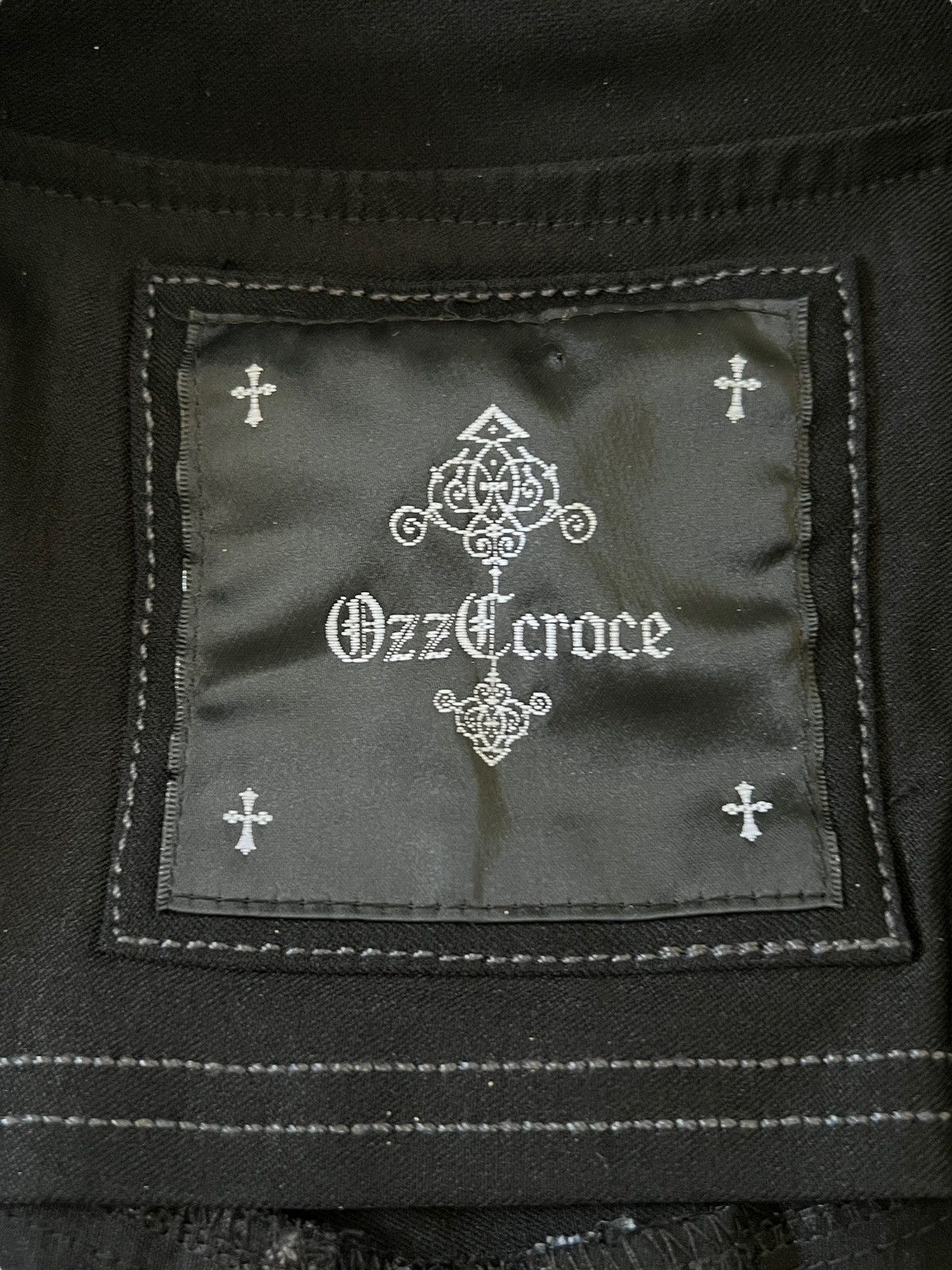 If Six Was Nine × Japanese Brand × Le Grande Bleu (L.G.B.) Ozz Croce 🇯🇵 Dragon Motif Goth Zipper Jacket Size S / US 4 / IT 40 - 18 Thumbnail