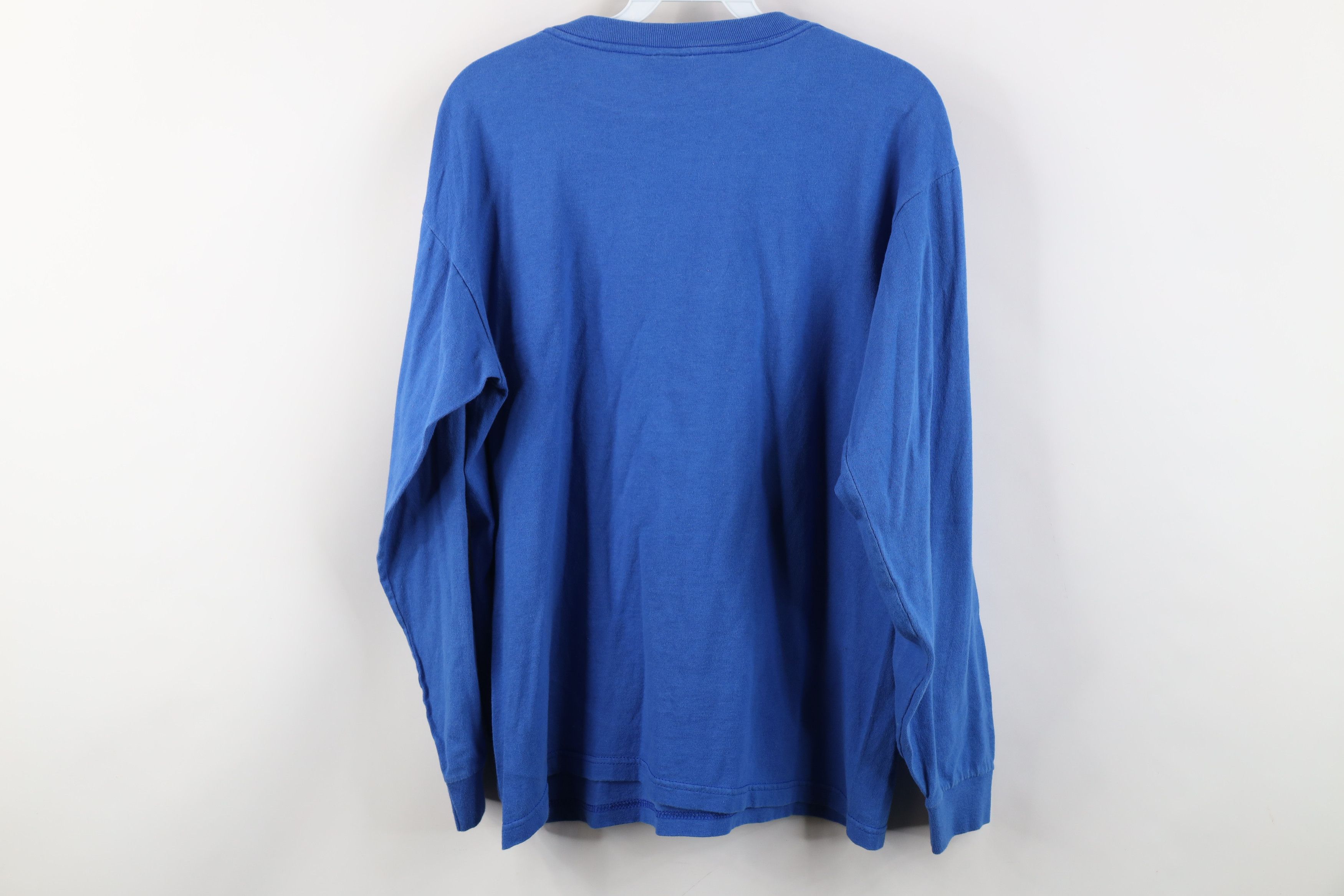 Vintage Vintage 90s Streetwear Heavy Cotton Long Sleeve T-Shirt USA Size US M / EU 48-50 / 2 - 10 Thumbnail