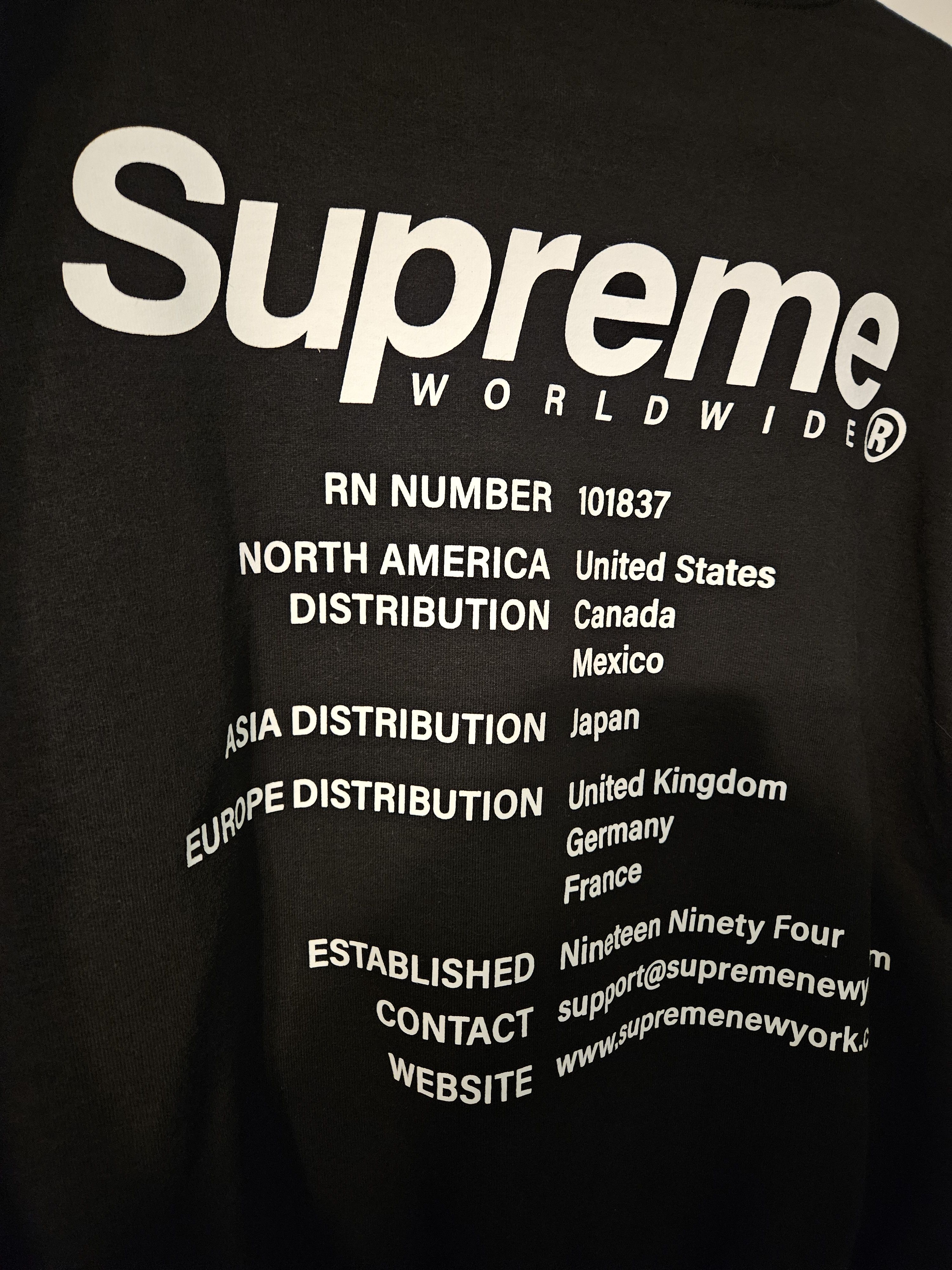Supreme Supreme Worldwide Hoodie SS23 Size US S / EU 44-46 / 1 - 4 Thumbnail