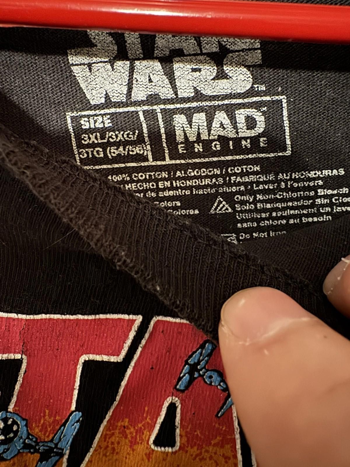 Star Wars Star Wars Luke Skywalker Leia T-Shirt Men's Size 3XL Black Size US XXL / EU 58 / 5 - 3 Thumbnail