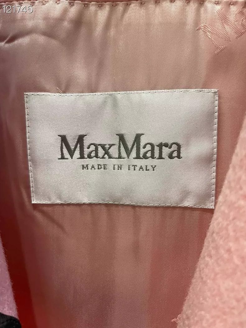 Max Mara Max Mara Pink Camel Belted Midi Coat Size S / US 4 / IT 40 - 3 Thumbnail